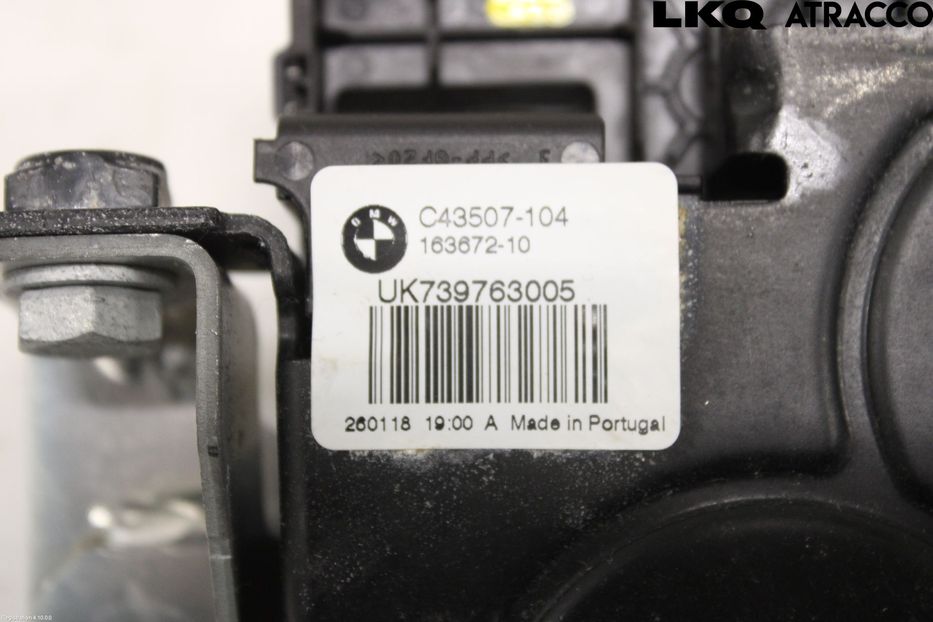 BMW 3 GT F34 13-19 Bakluke-Lokk Låsekasse