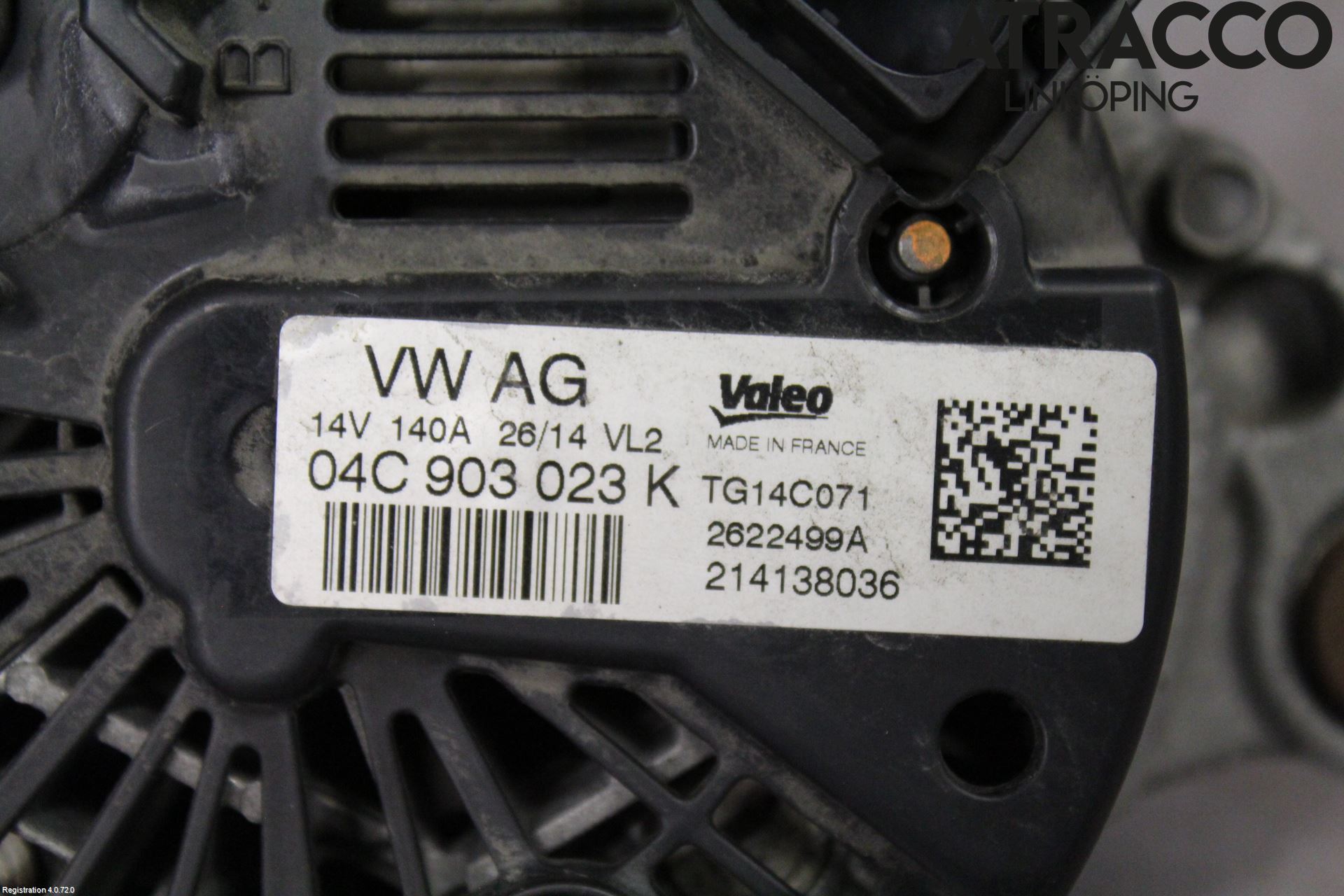 Volkswagen VW GOLF / E-GOLF VII 13-20 Dynamo