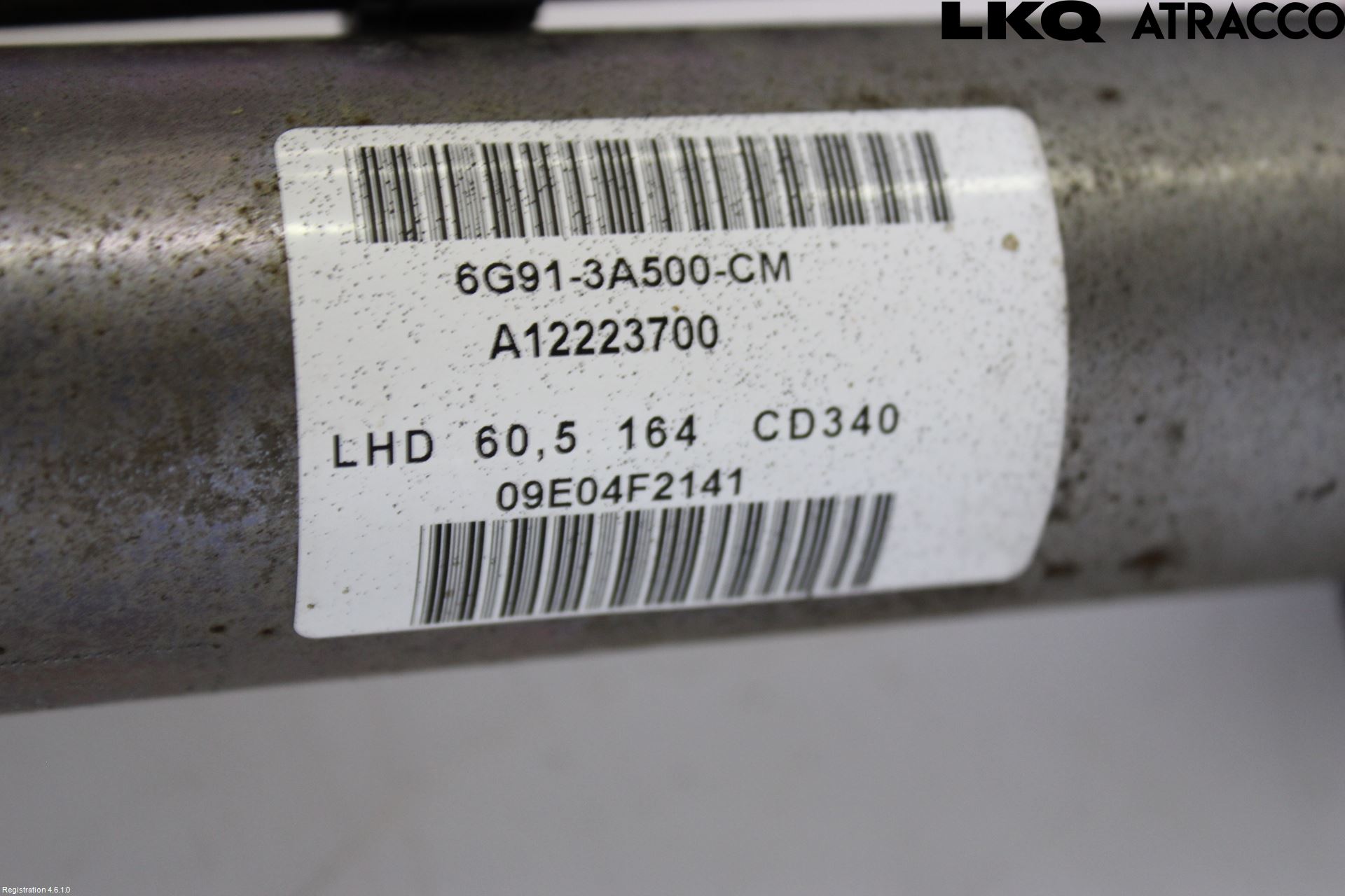 Ford S-MAX 06-15 Servo Snekke - Tannstang