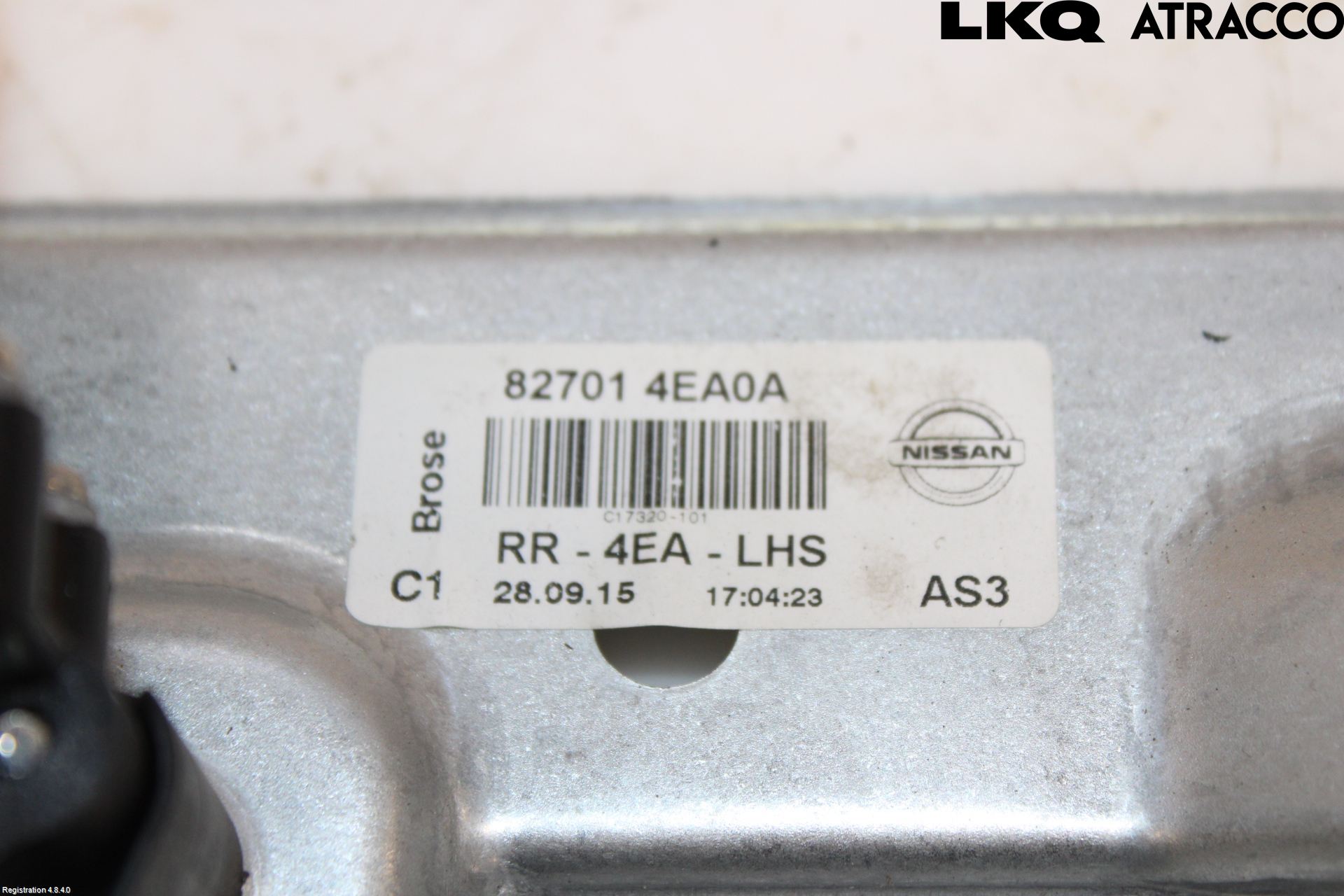Nissan QASHQAI 14-17 Vindusheis El Komp
