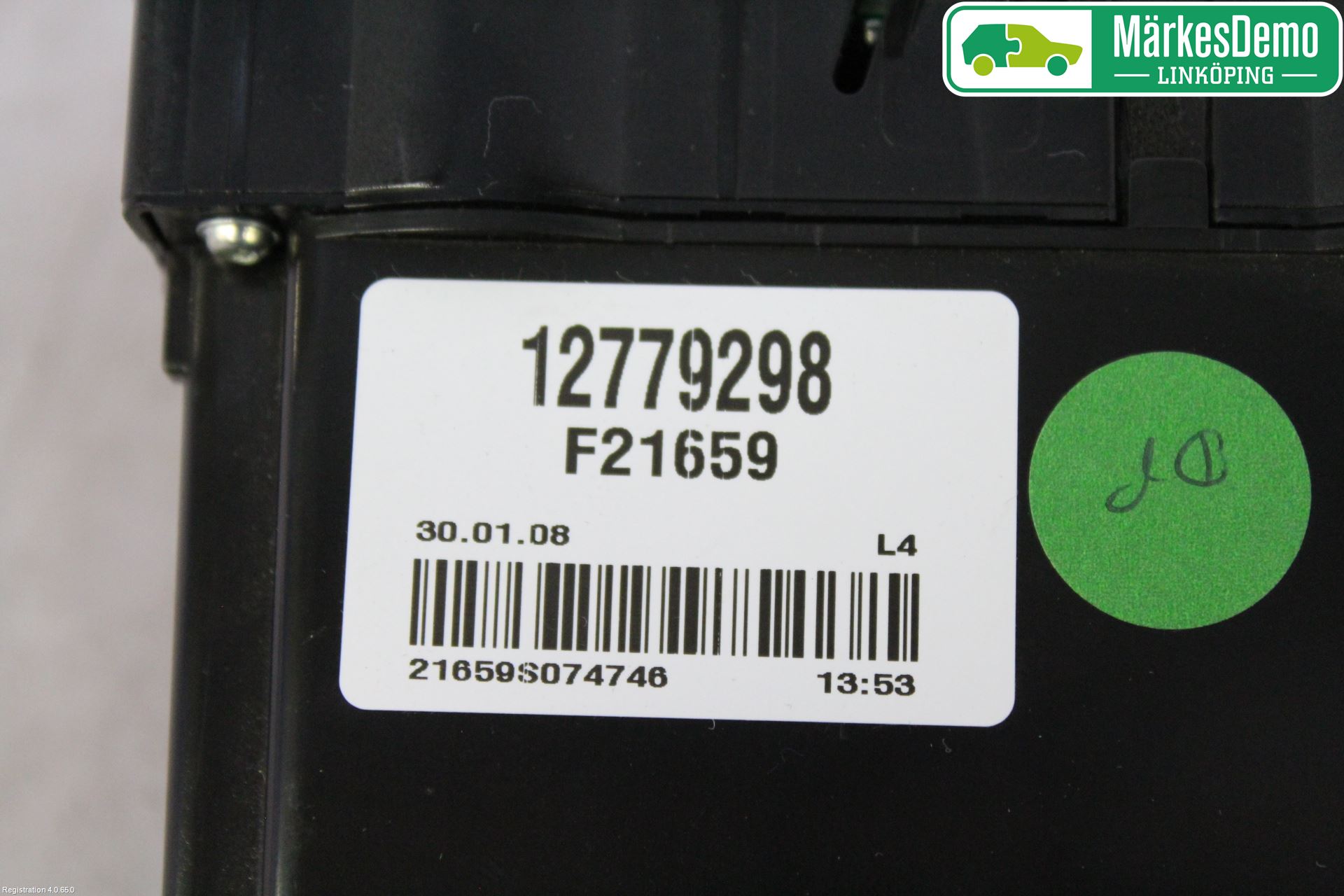 Saab 9-5     06-10 Varme Ac Betjening-Display