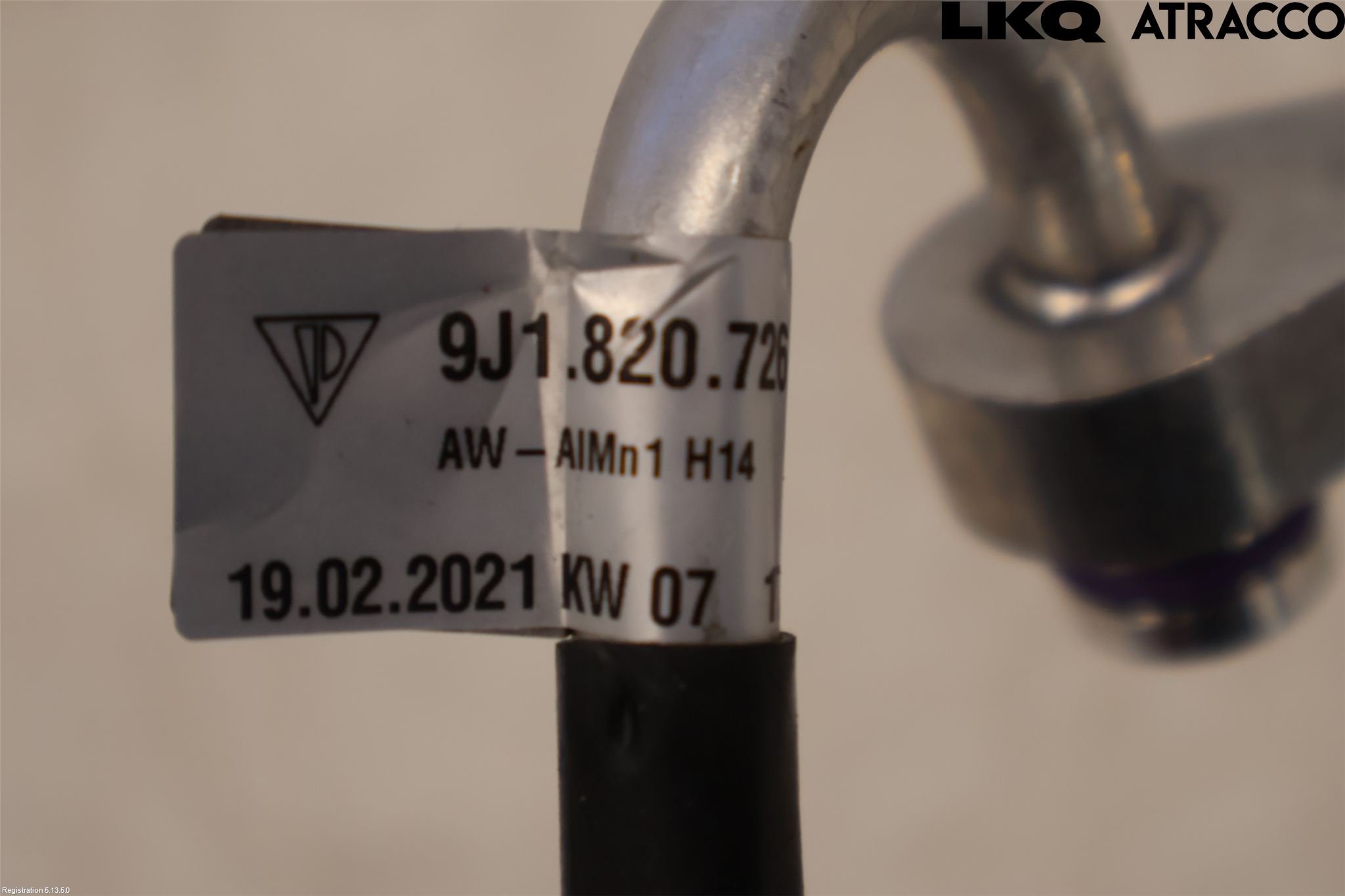 Porsche TAYCAN 20- Varme Ac Slange - Rør