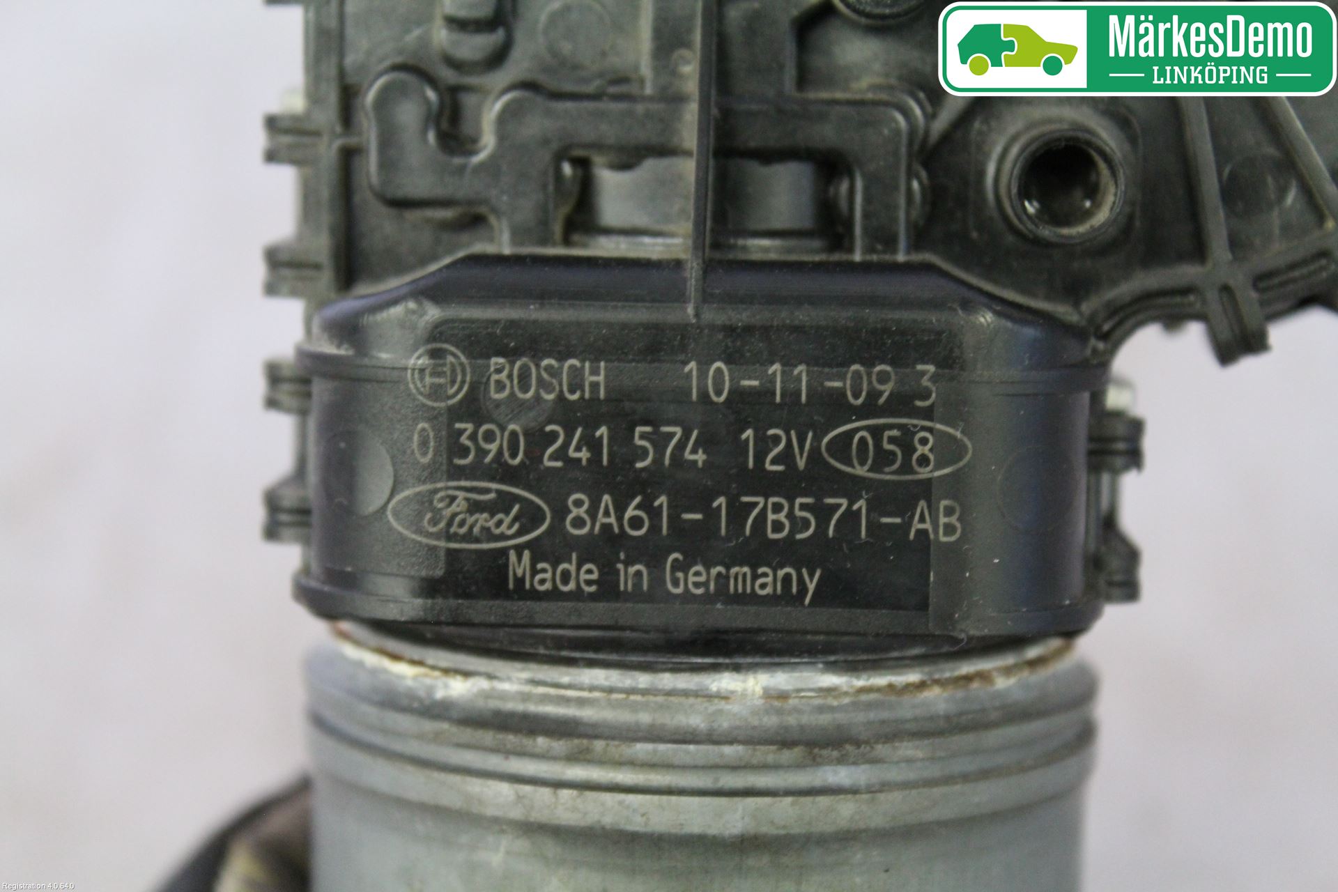 Ford FIESTA 09-12 Viskermotor Frontrute