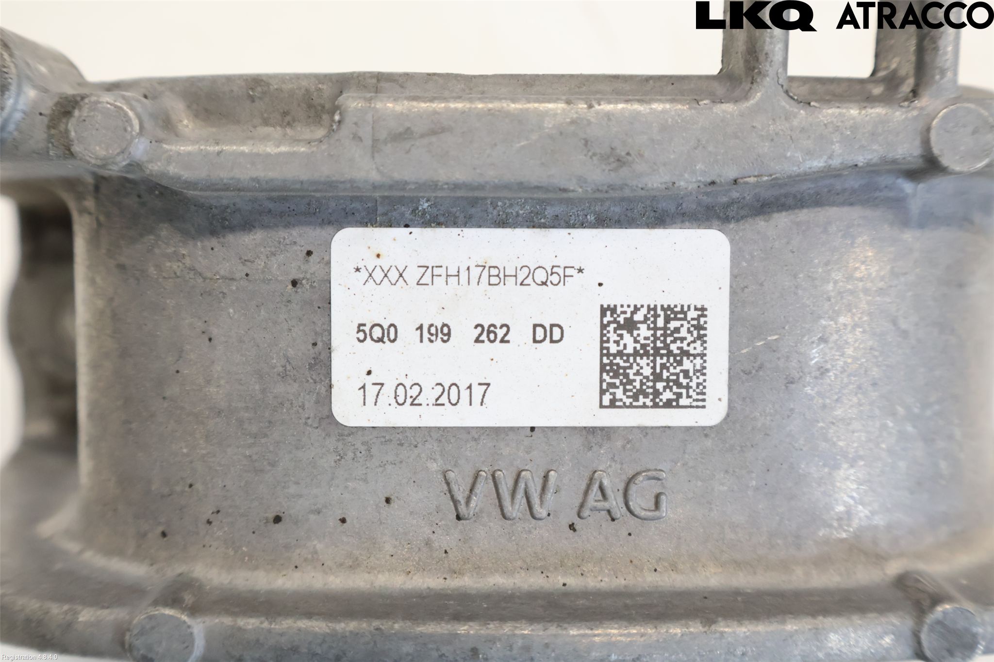 Volkswagen VW GOLF / E-GOLF VII 13-20 Motor Feste Stål-Alu