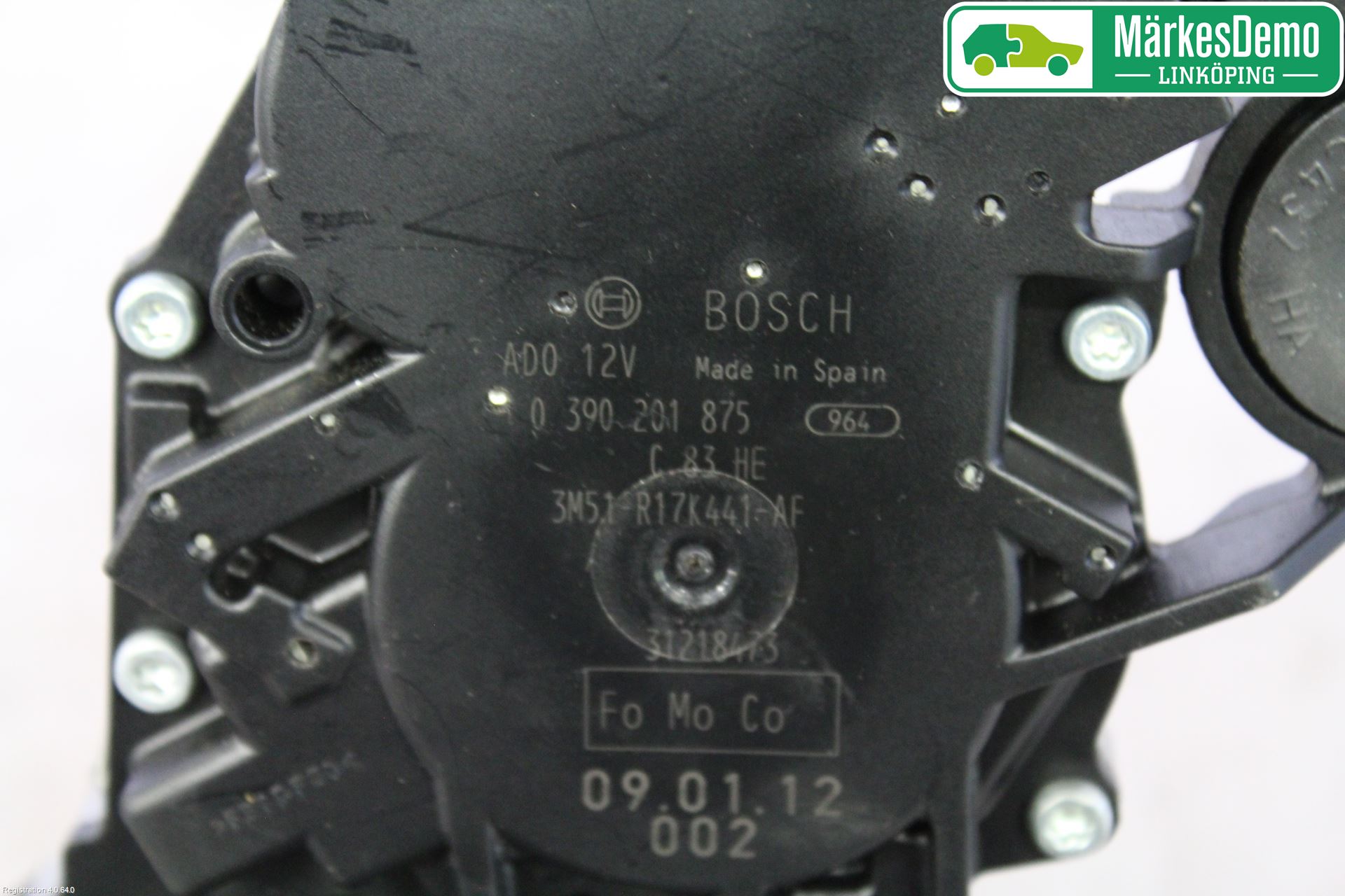 Ford FOCUS 08-11 Viskermotor Bakluke