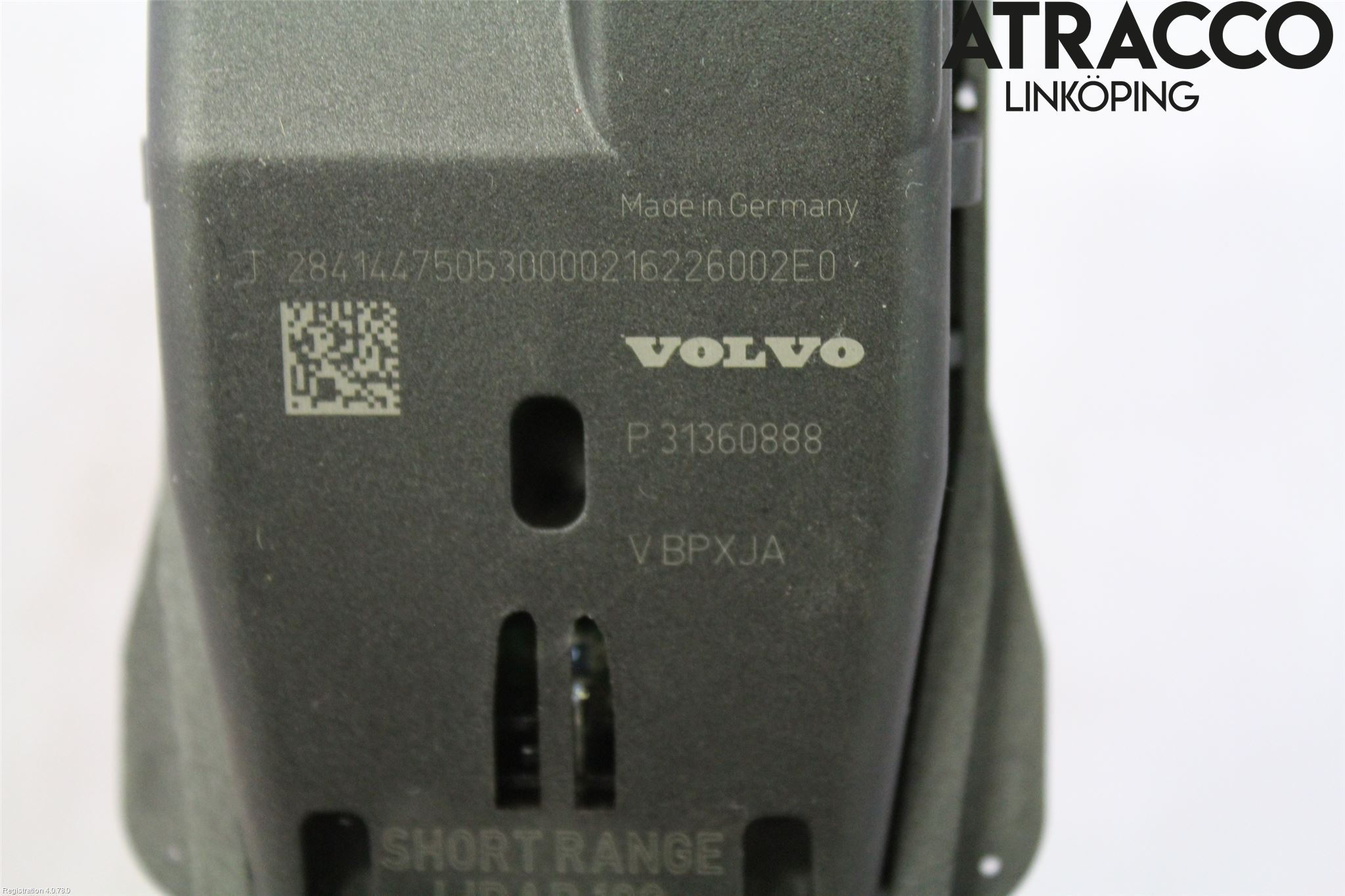 Volvo V40 12-19 Sensor Kollisjonsbeskyttelse