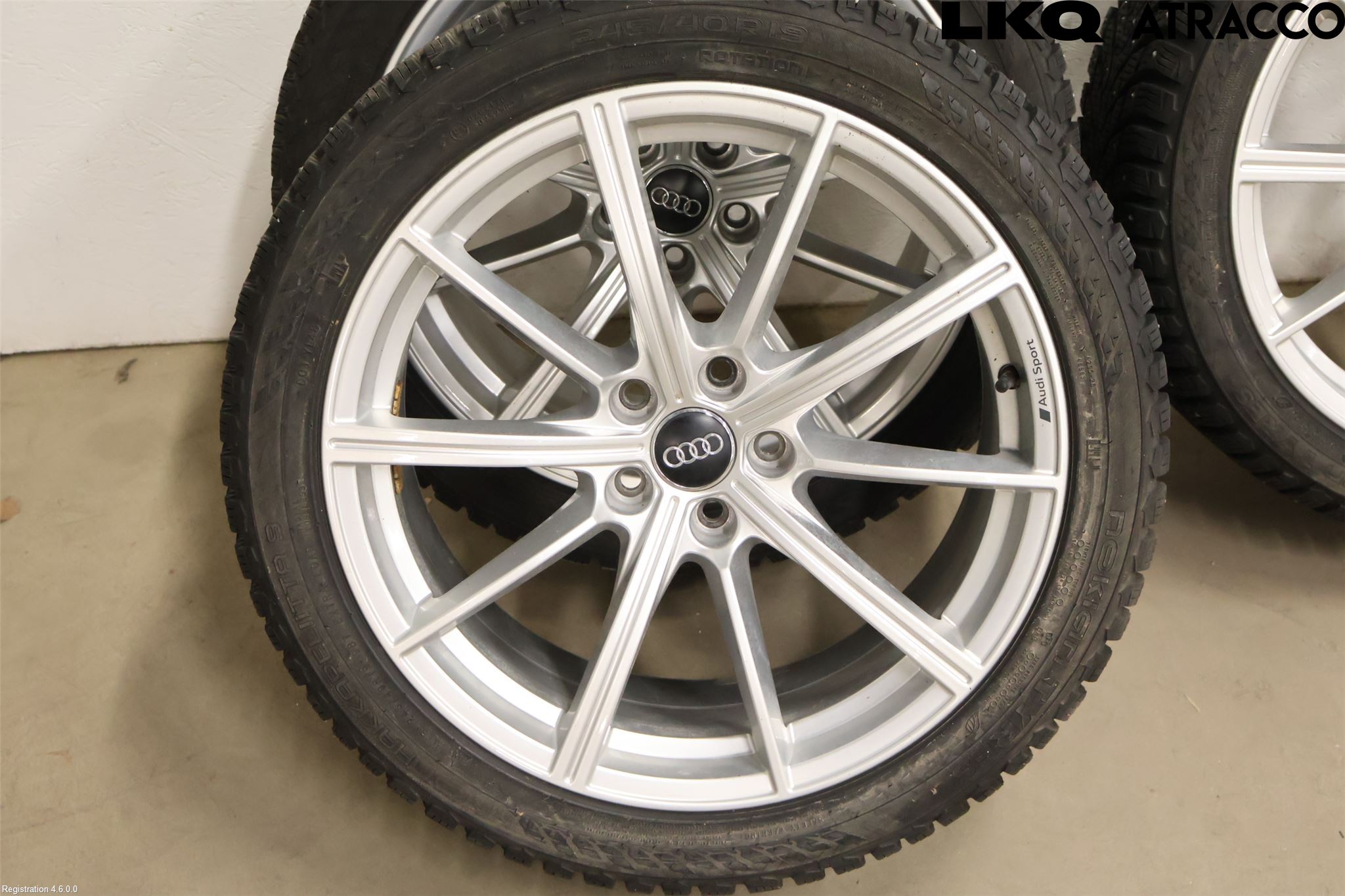 Audi A4/S4 B9 16-19 Dekk Vinter På Alu Felg 4Stk