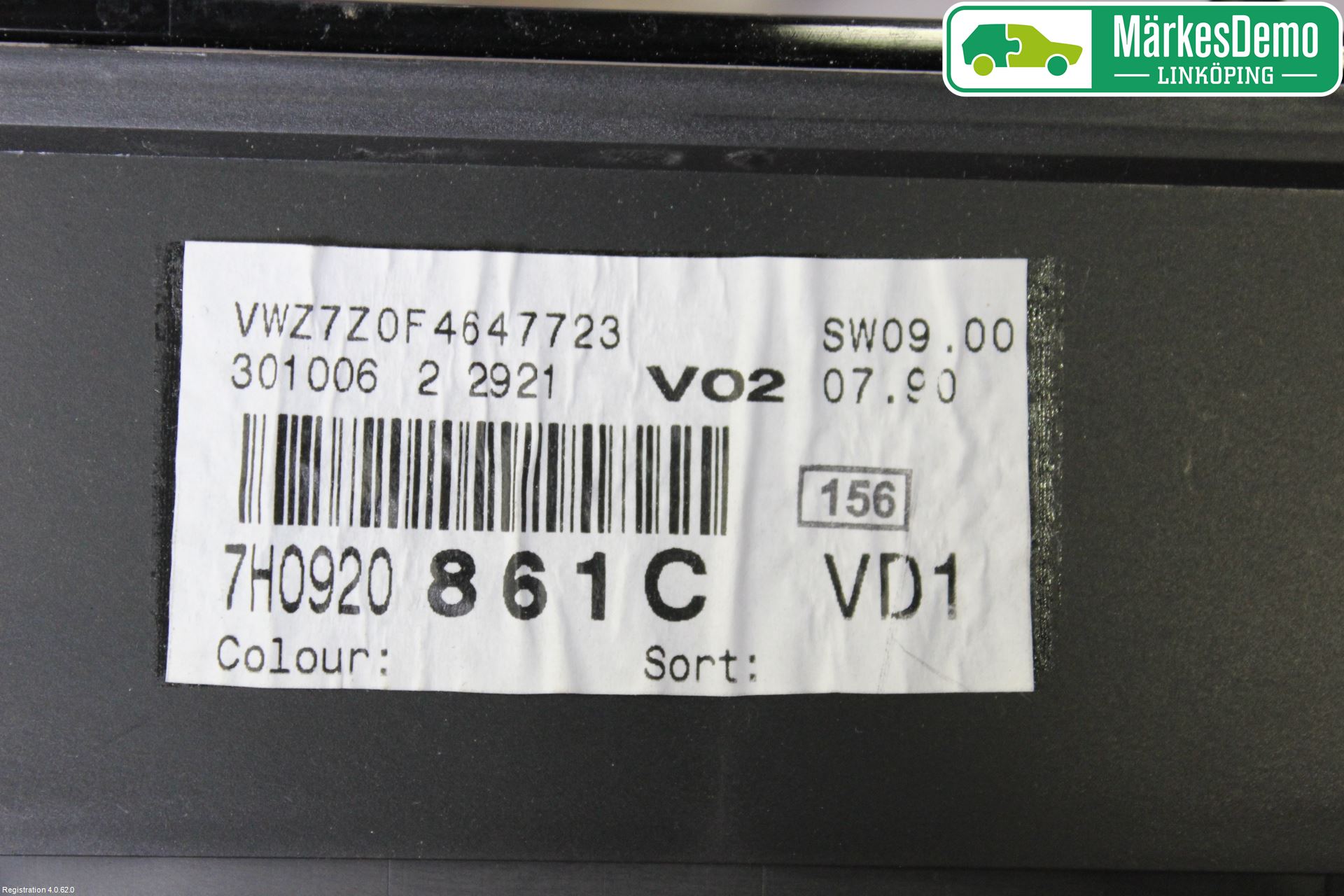 Volkswagen VW TRANSP/CARAVELLE (T5) 04-15 Instr Kombinert