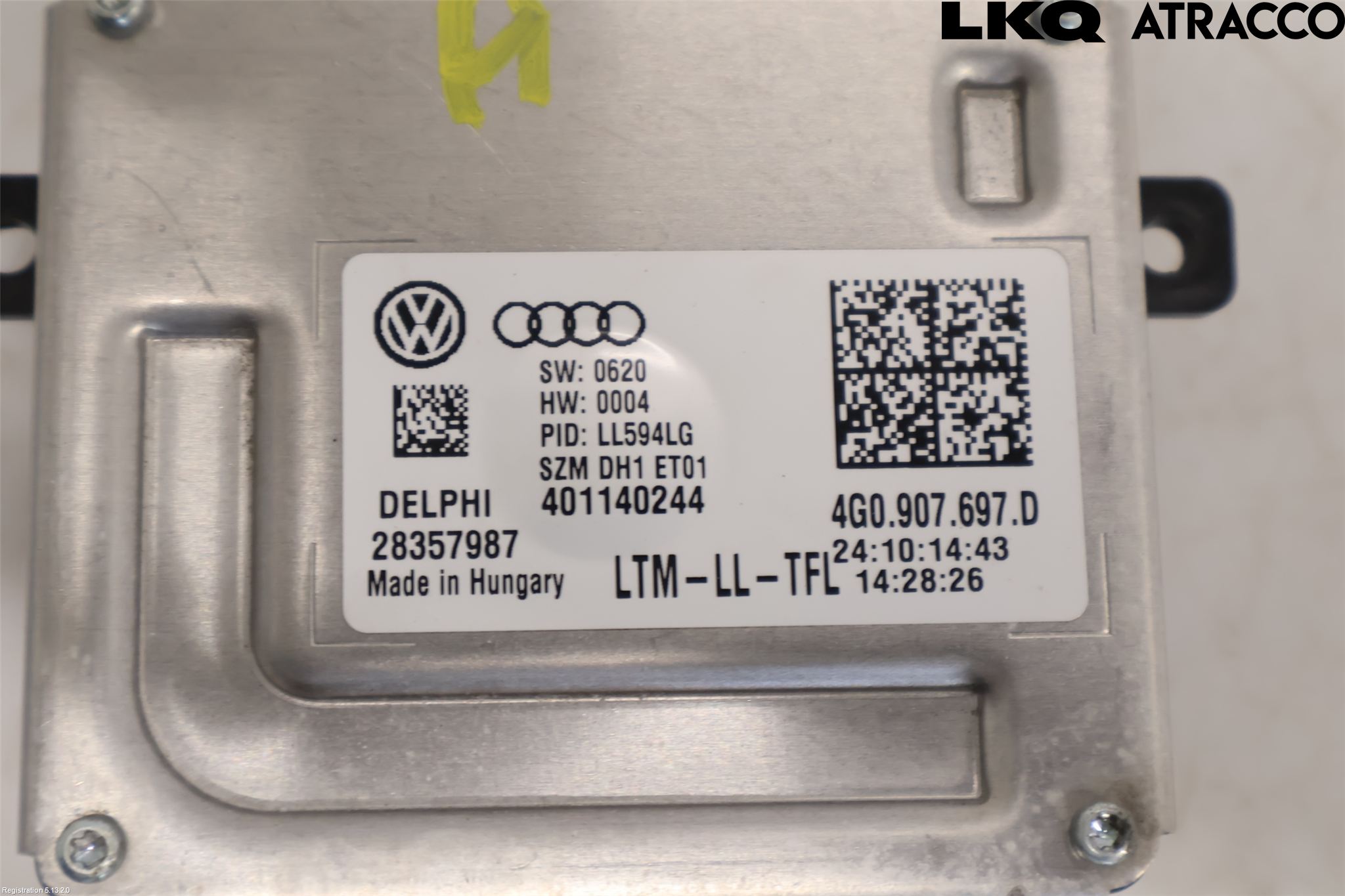 Audi A4 12-15 Styreenhet Xenon