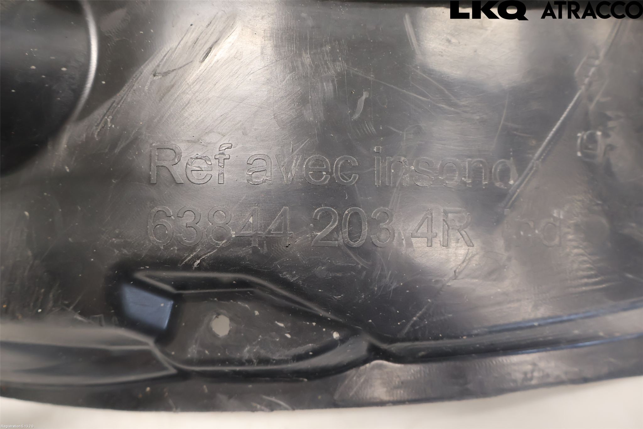 Renault MEGANE III 09-15 Skjerm Indre