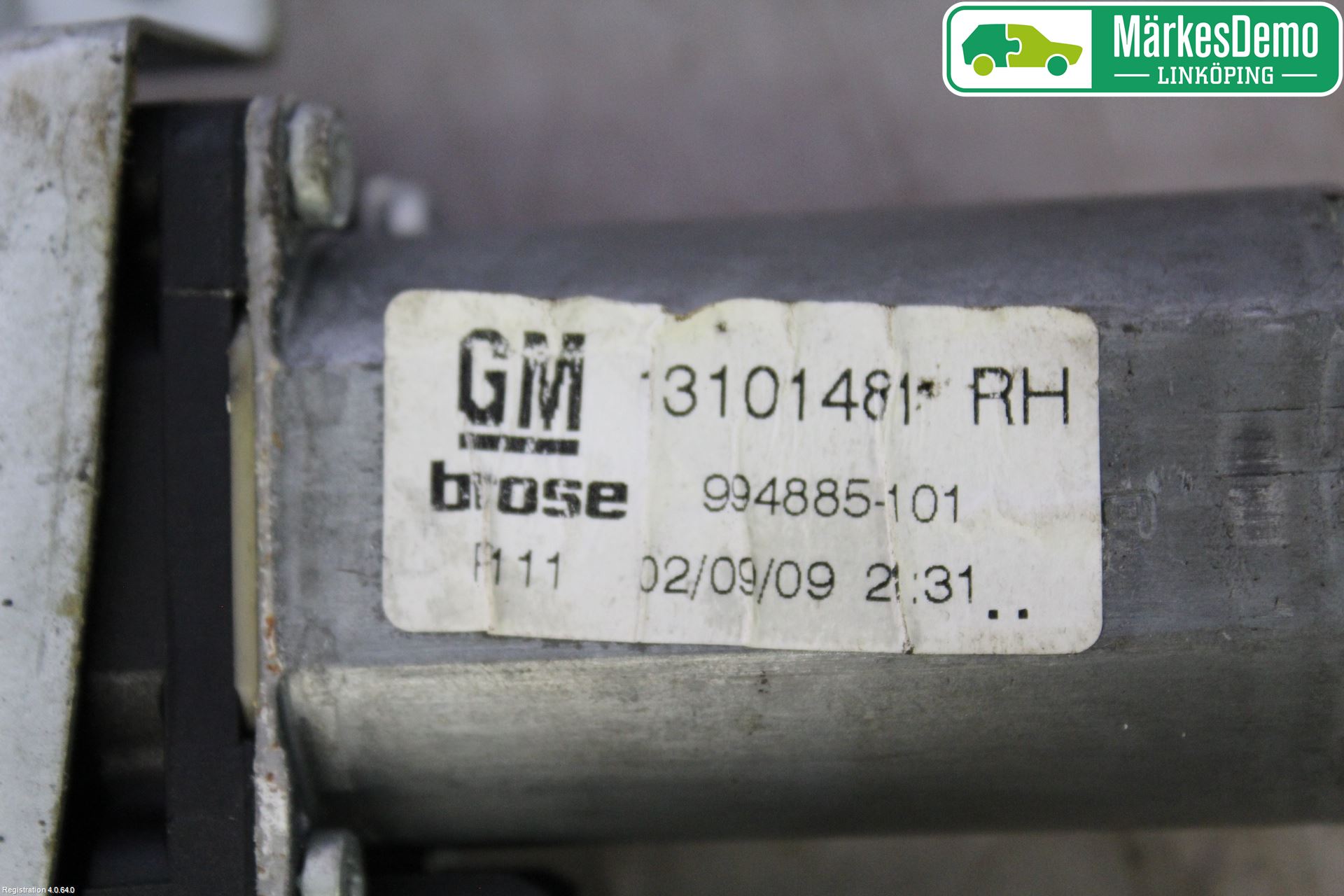 Opel ASTRA H 04-12 Vindusheis El Komp