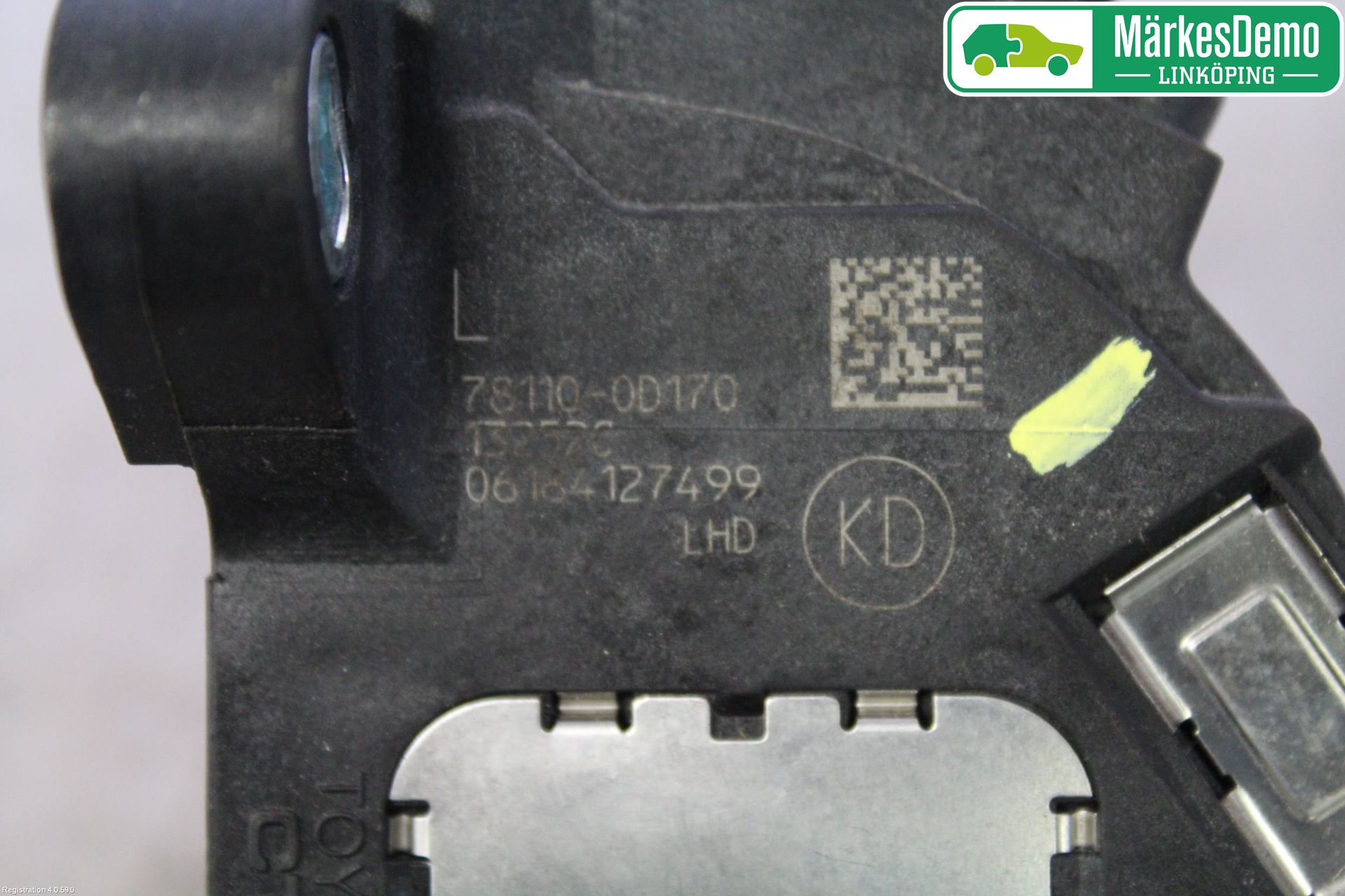 Toyota YARIS XP130 12-14 Gasspedal