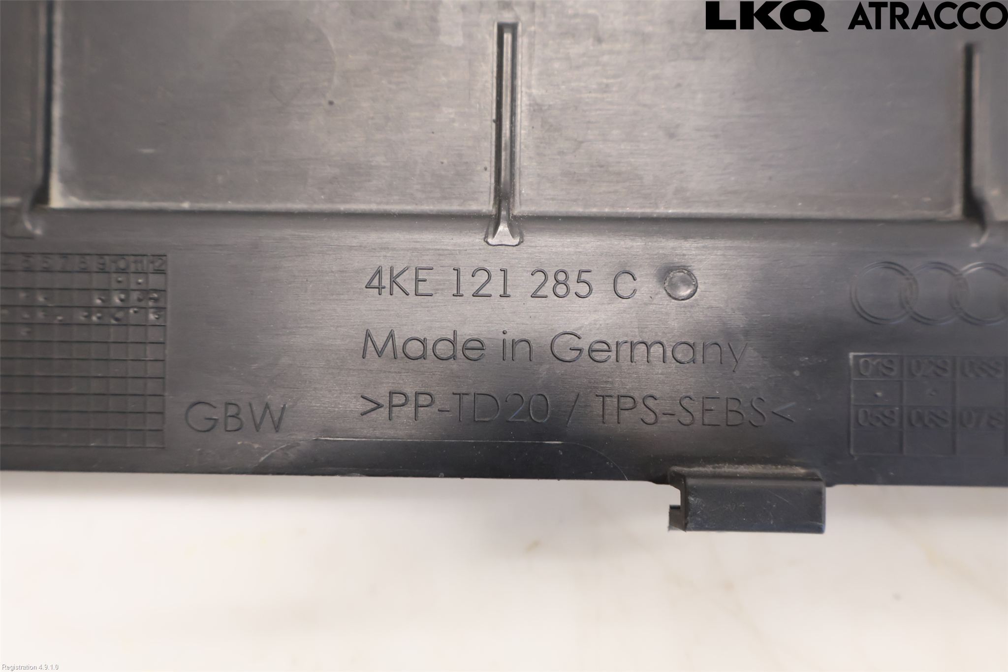 Audi E-TRON, S GE 19- Luftstyring Front