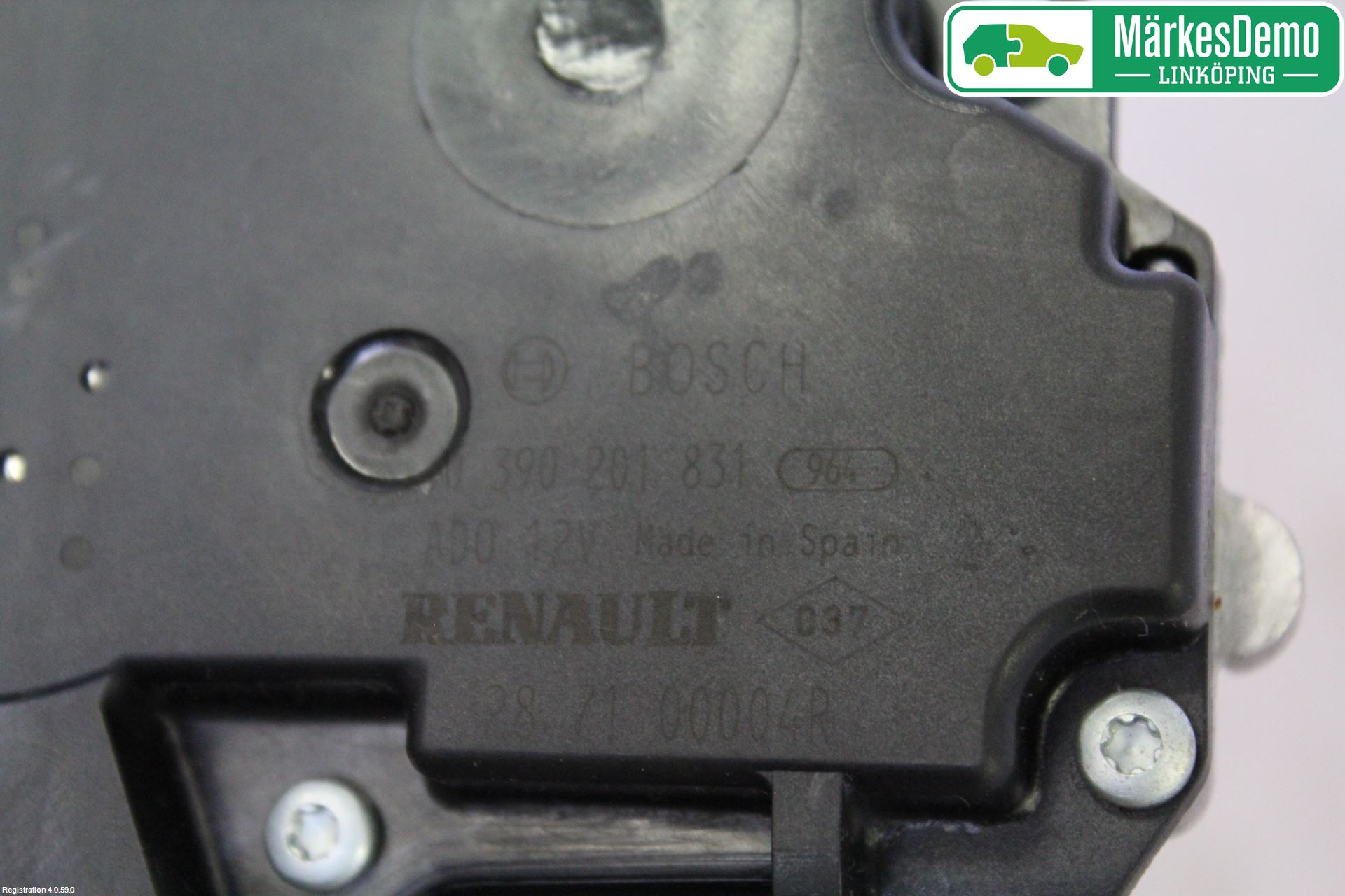 Renault LAGUNA III 11-15 Viskermotor Bakluke