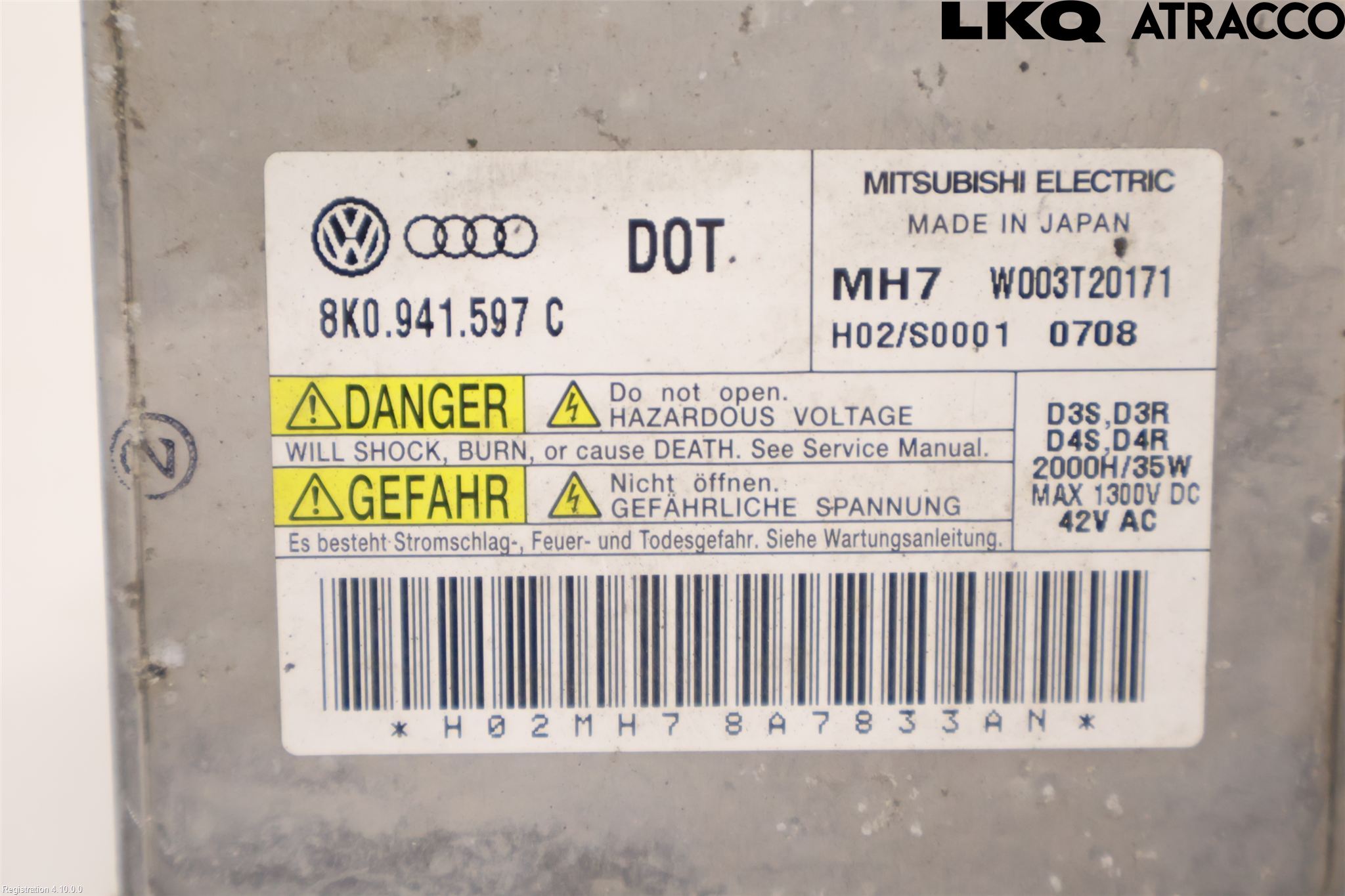 Audi A4/S4 08-11 Styreenhet Xenon