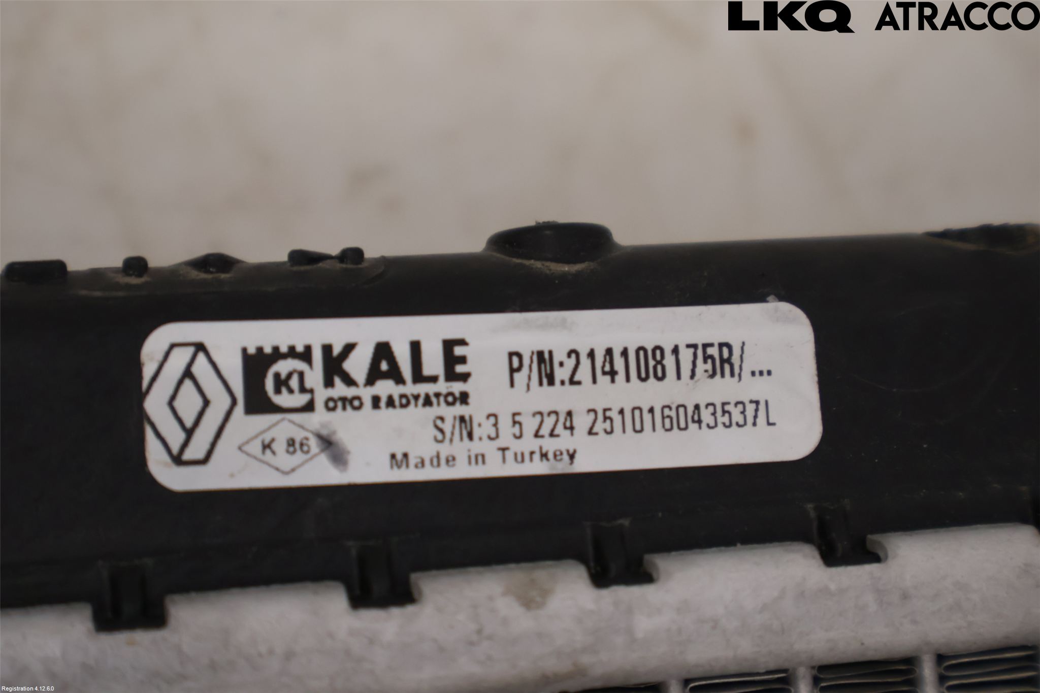 Renault MEGANE IV 16-23 Radiator Manuell