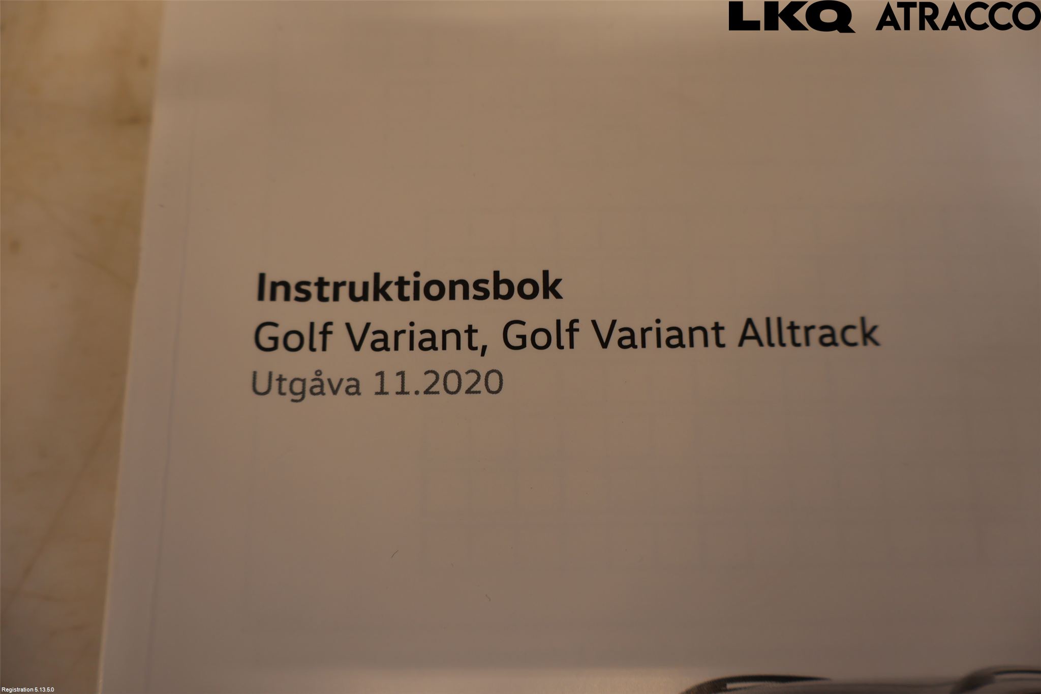 Volkswagen VW GOLF / E-GOLF VIII 20- Instruksjonsbok
