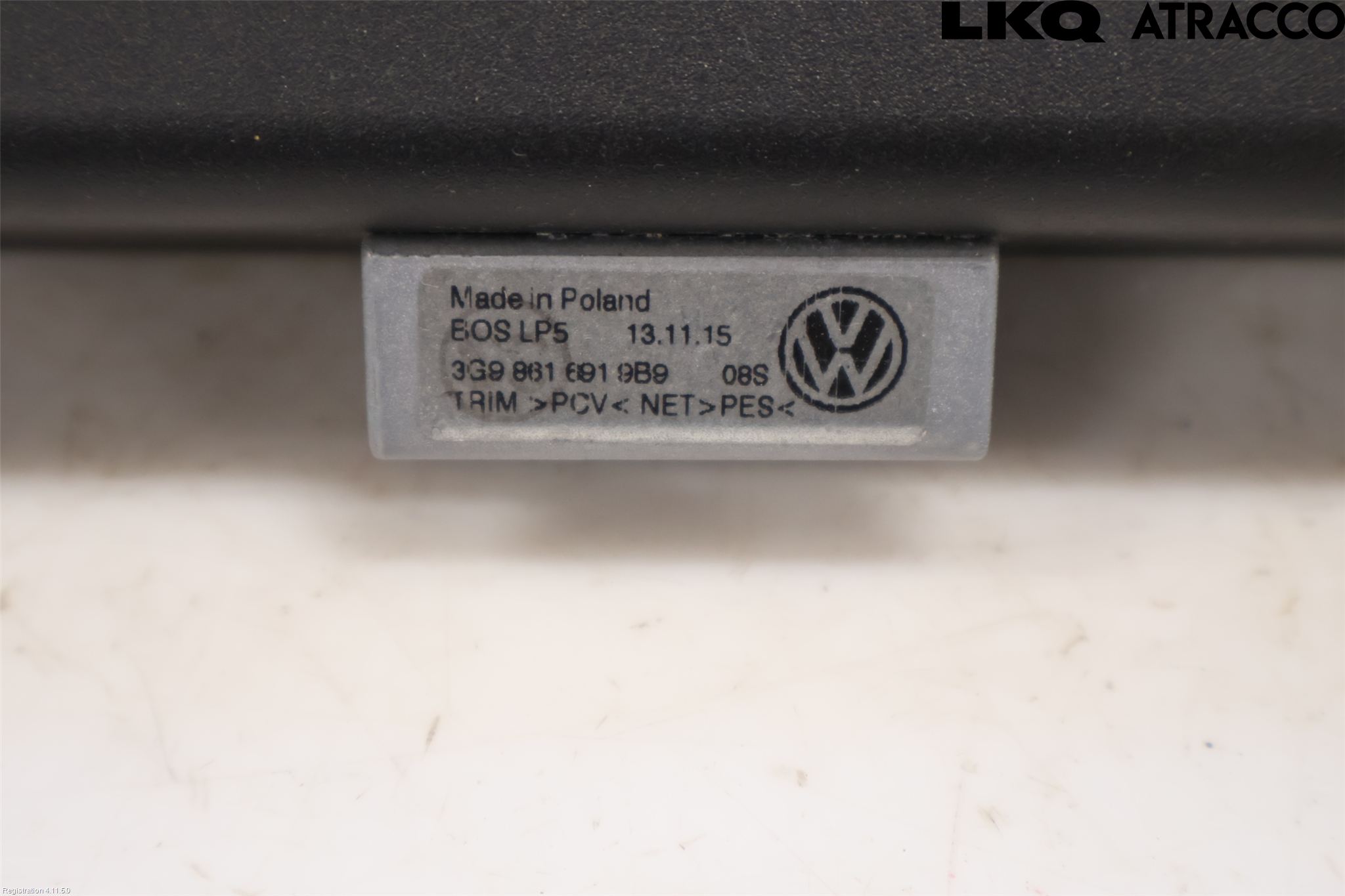 Volkswagen VW PASSAT 15-19 Innr Lastenett