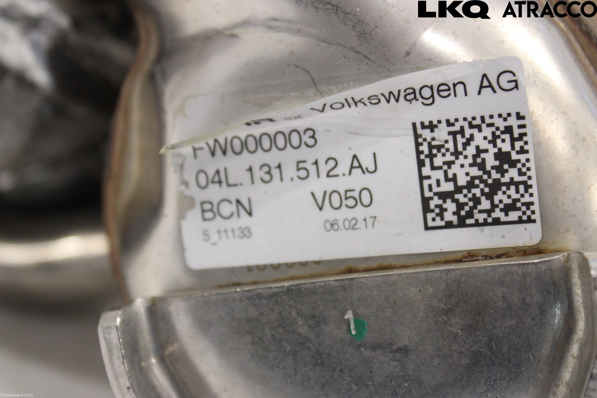 Volkswagen VW CADDY 16-20 Eksos Kjøler