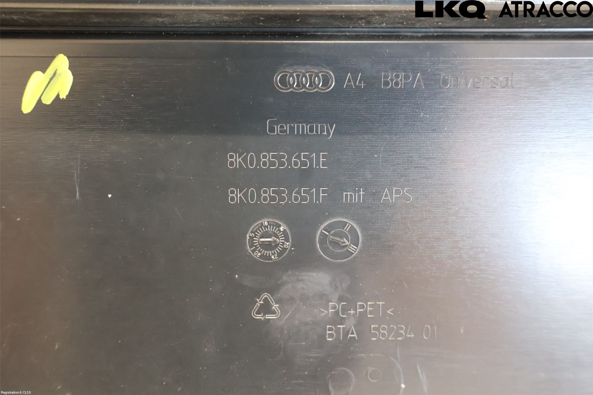 Audi A4 12-15 Grill Komplett