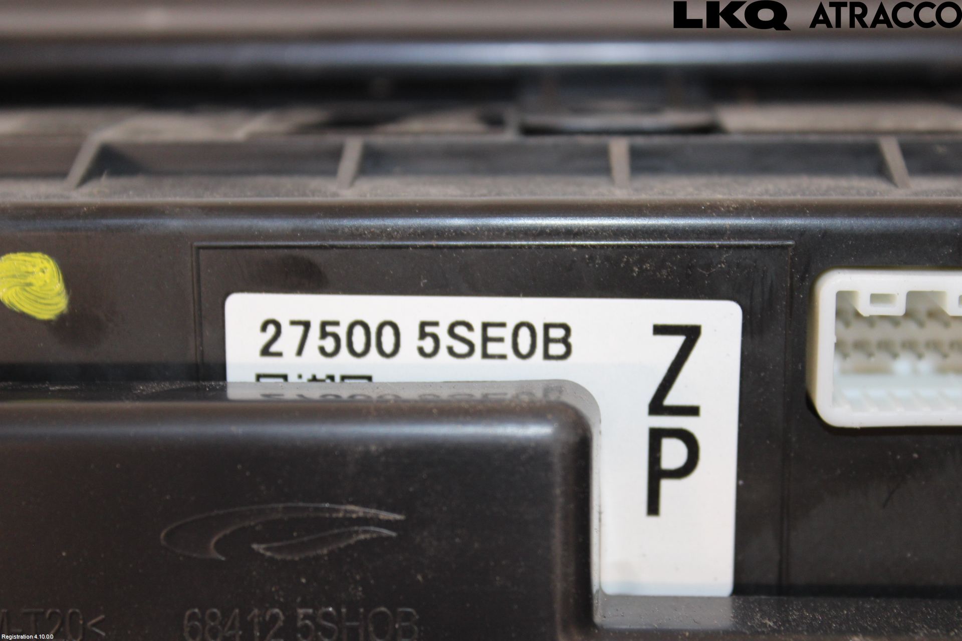 Nissan LEAF 18- Varme Ac Betjening-Display