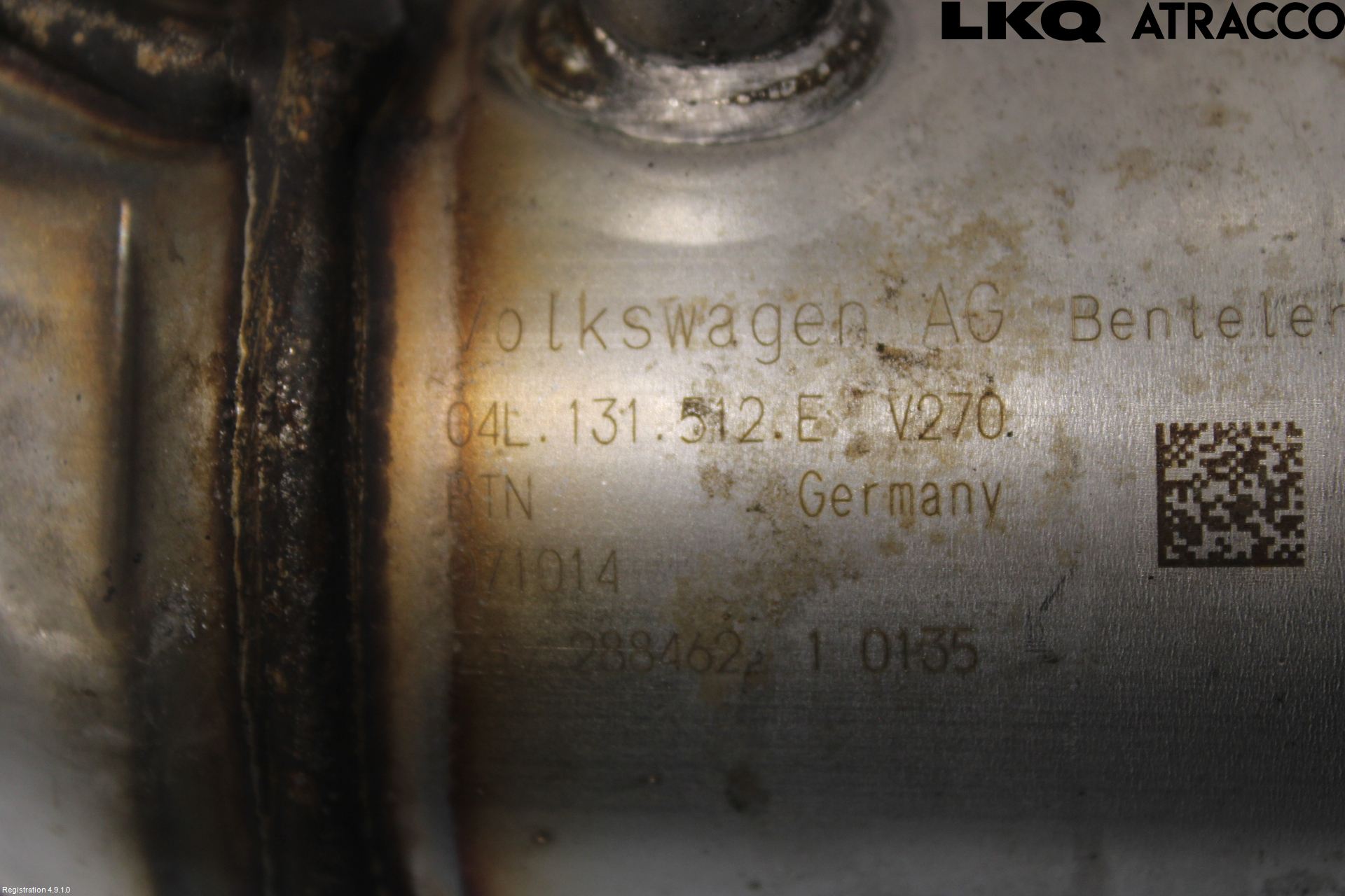 Volkswagen VW PASSAT 15-19 Eksos Kjøler
