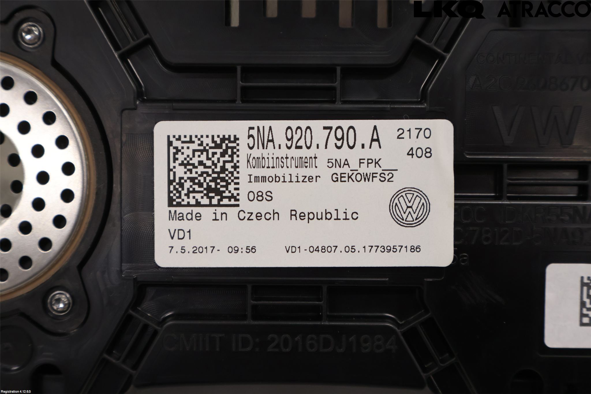 Volkswagen VW TIGUAN 16-24 Instr Kombinert