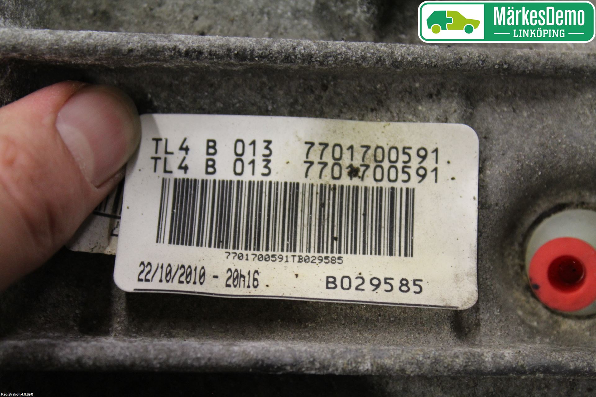 Renault LAGUNA III 11-15 Gearkasse 6 Trinn