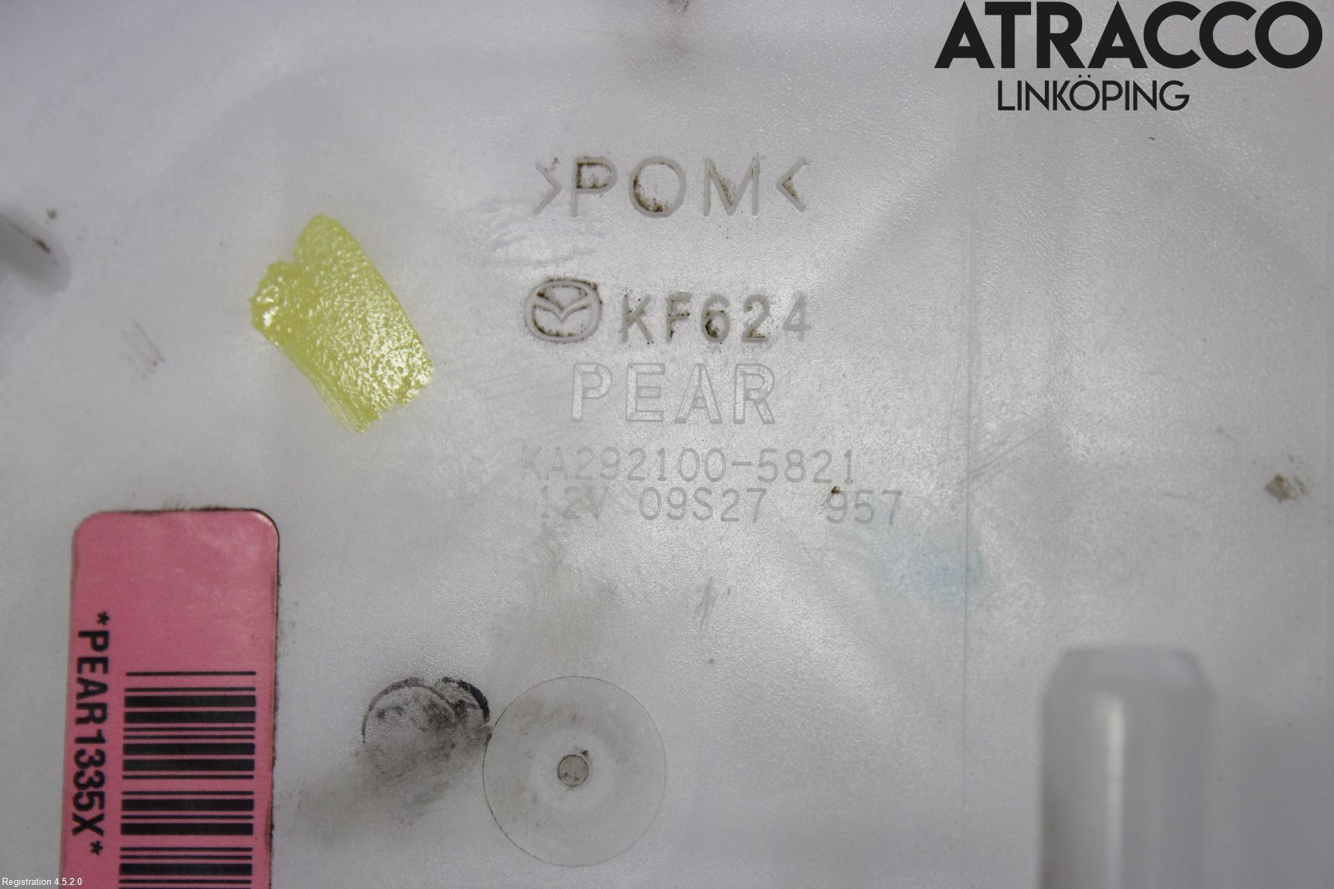 Mazda 3 III 14-19 Drivstoffpumpe Fødepumpe El