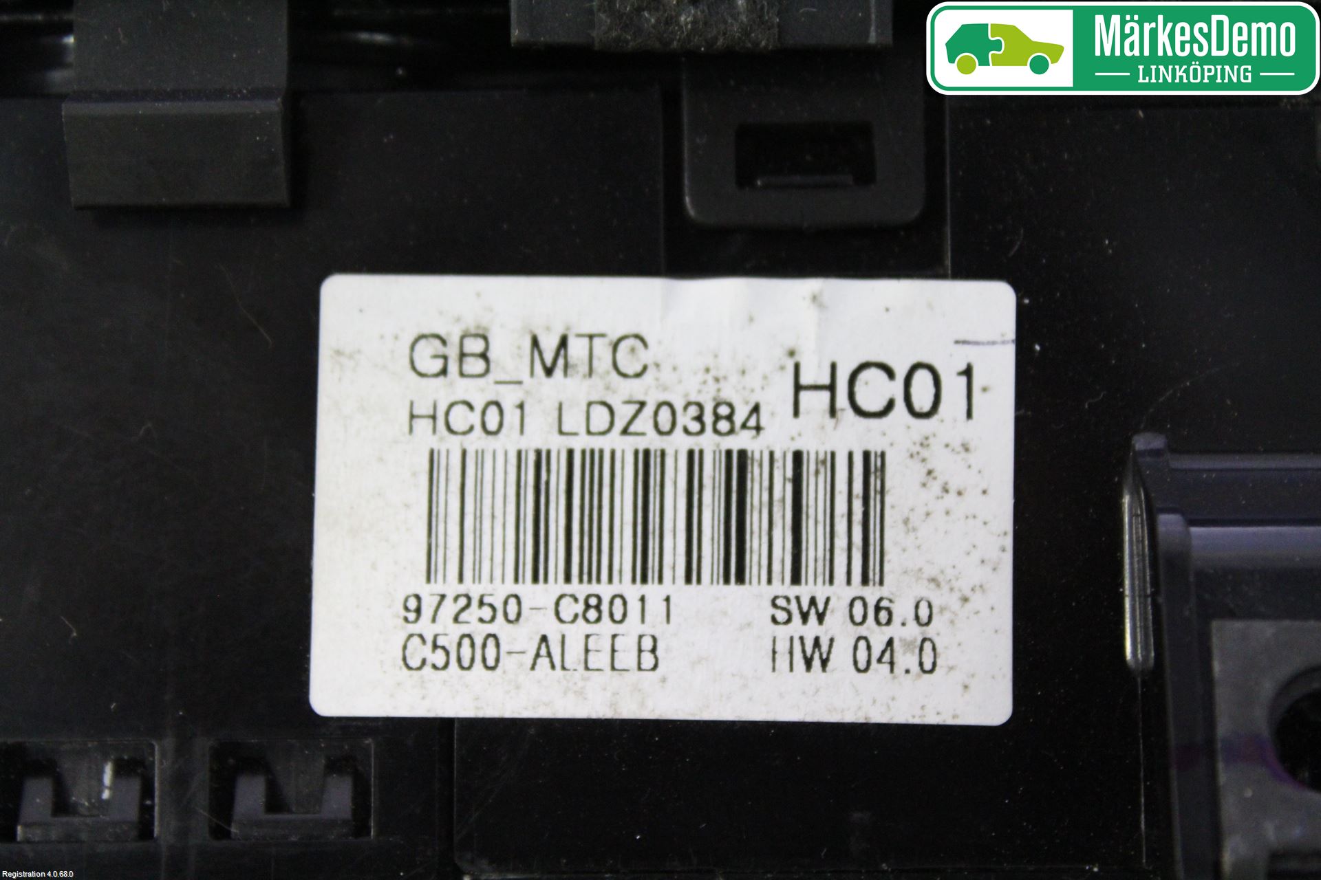 Hyundai i20 GB 15-20 Varme Ac Betjening-Display