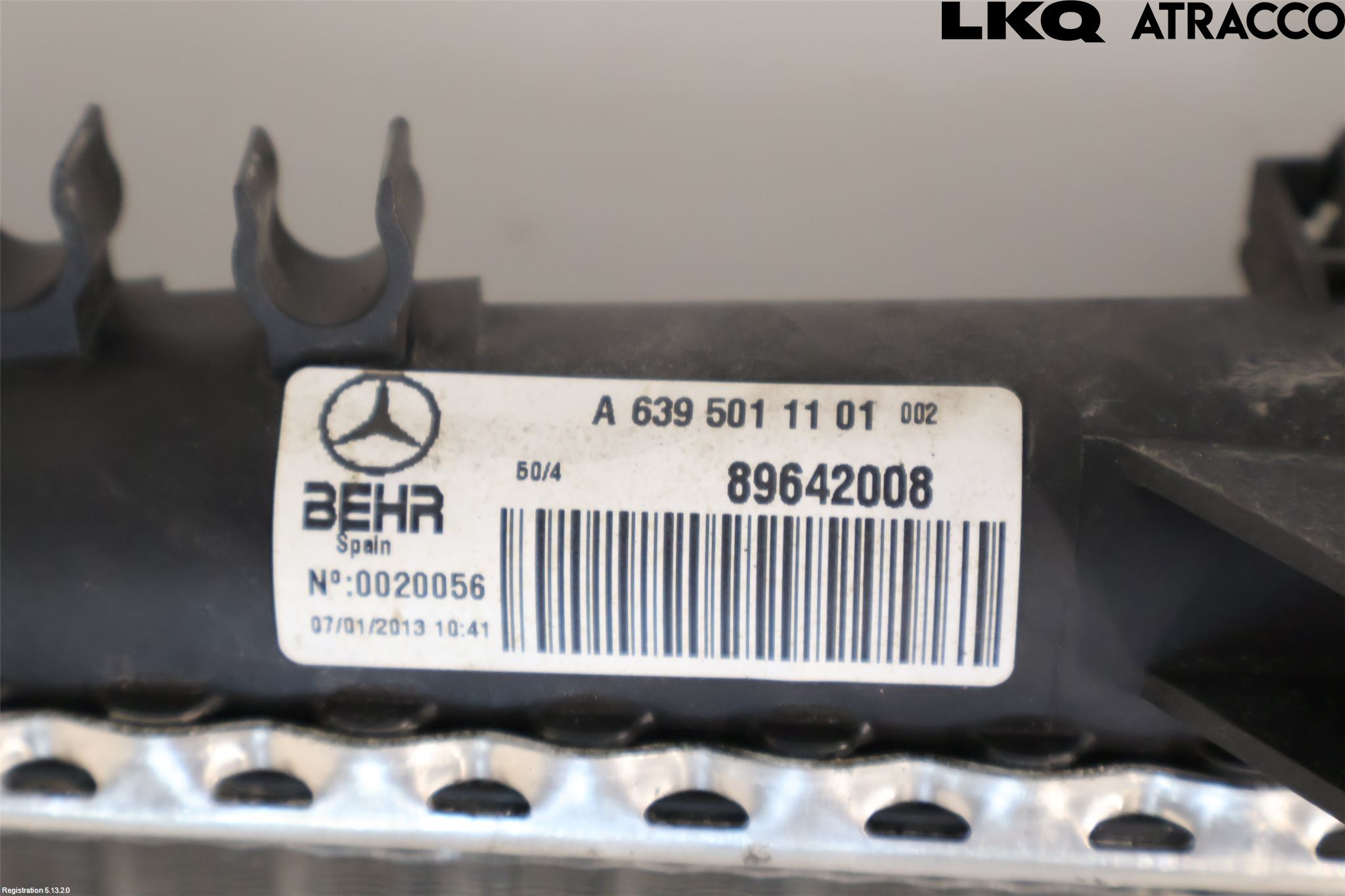 Mercedes-Benz MB VITO/VIANO (W639) 04-14 Radiator Manuell