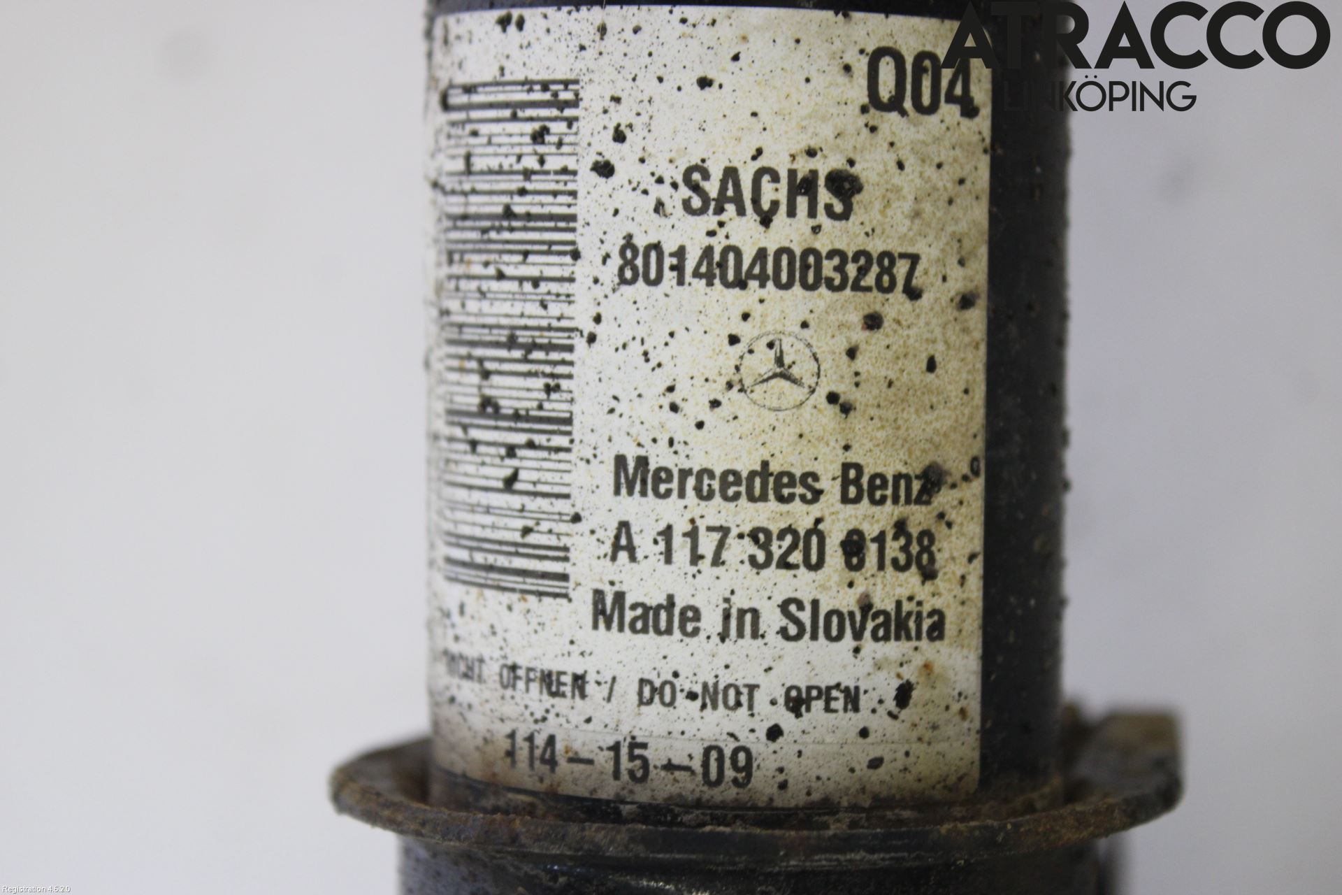 Mercedes-Benz MB CLA-KLASS (C117/X117) 13-19 Fjærbein Foran Venstre