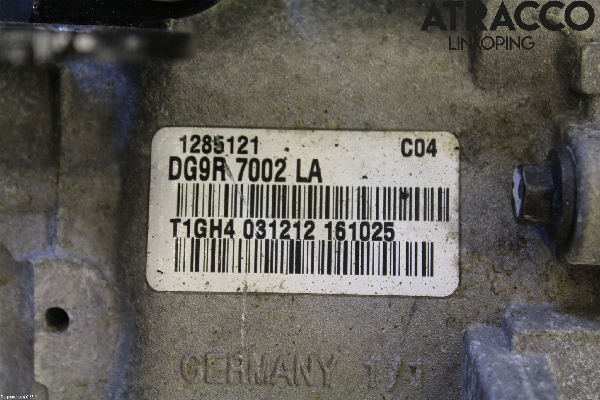 Volvo V60 11-13 Gearkasse 6 Trinn