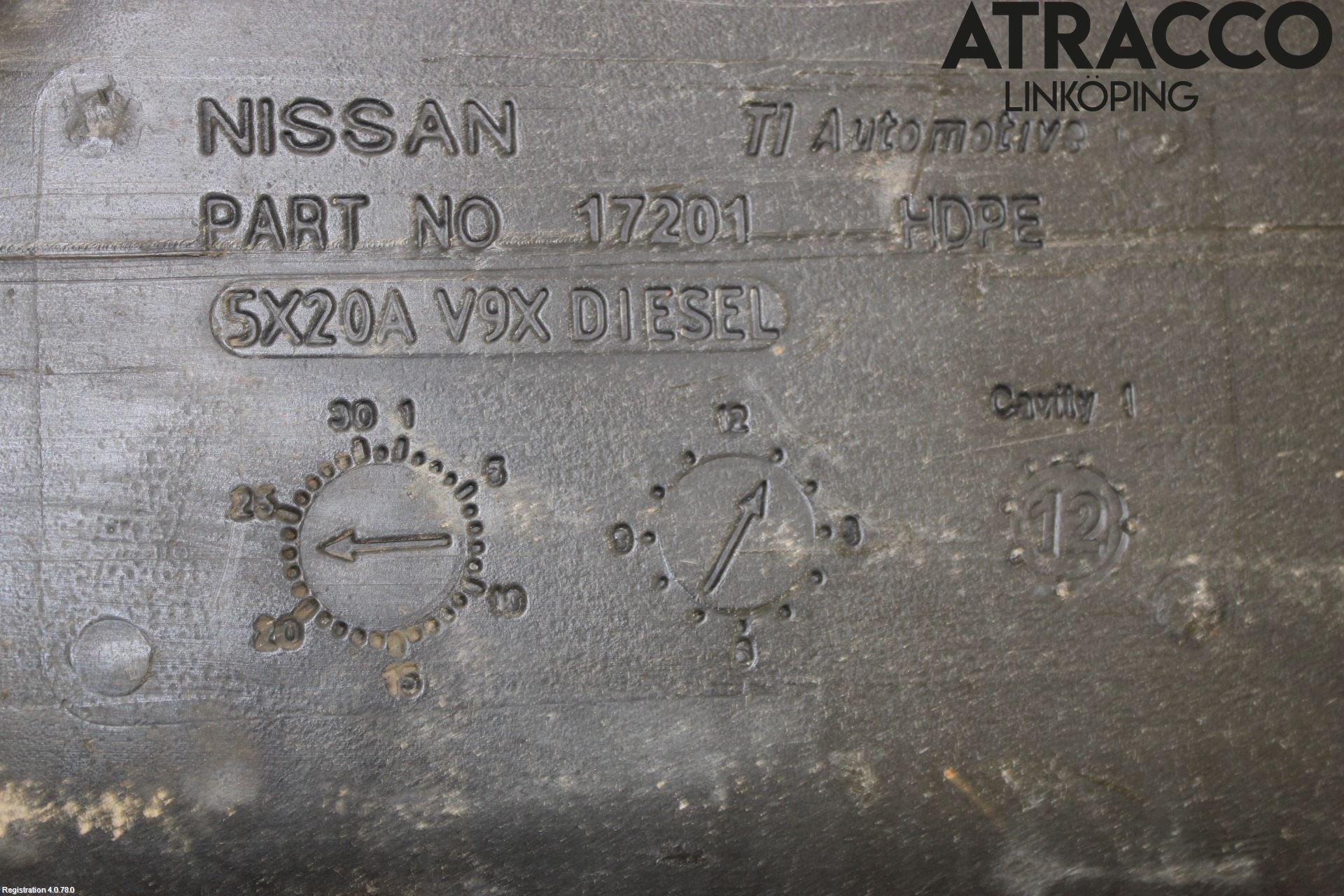 Nissan NAVARA 05-16 Drivstofftank Diesel