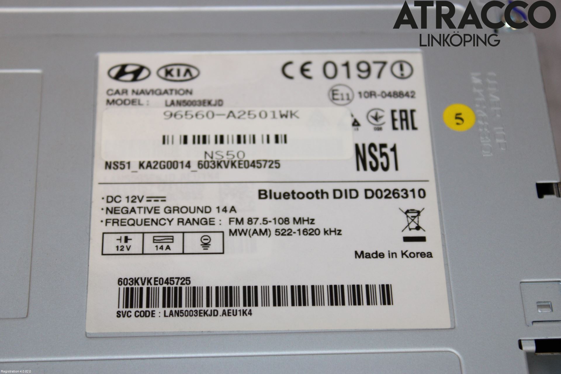 Kia CEED 12-18 Stereo Radio Med Cd