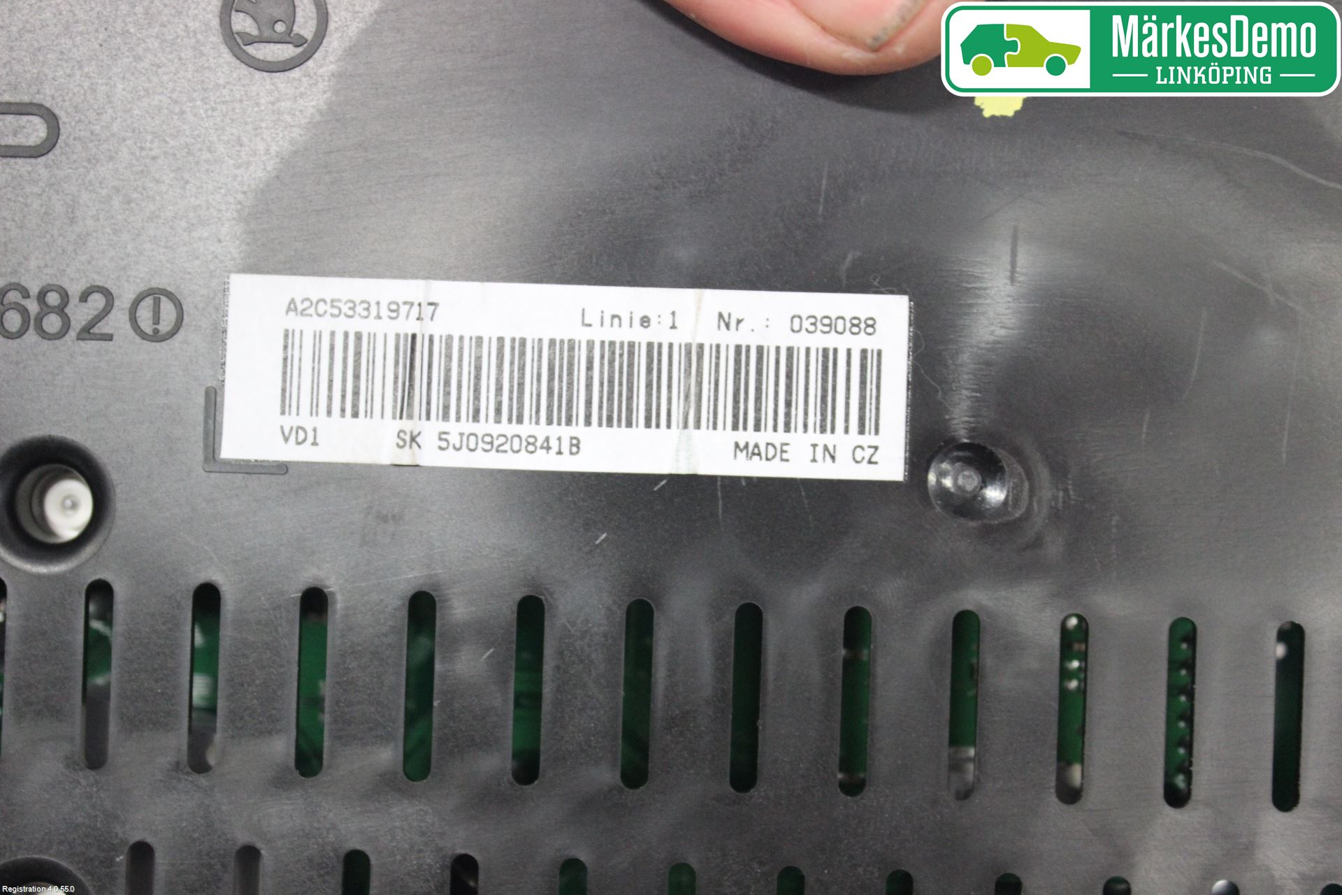 Skoda FABIA 07-14 Instr Kombinert