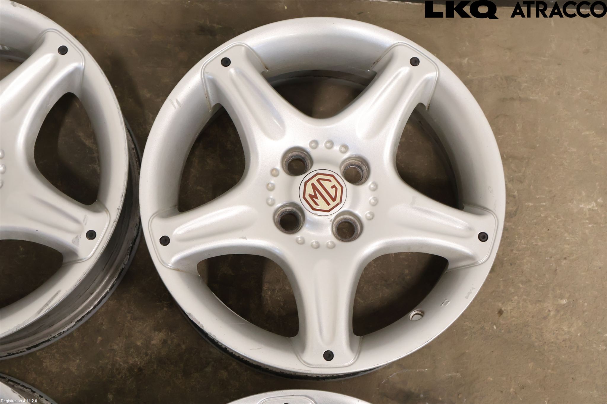 MG F Felg Aluminium Sett 4Stk