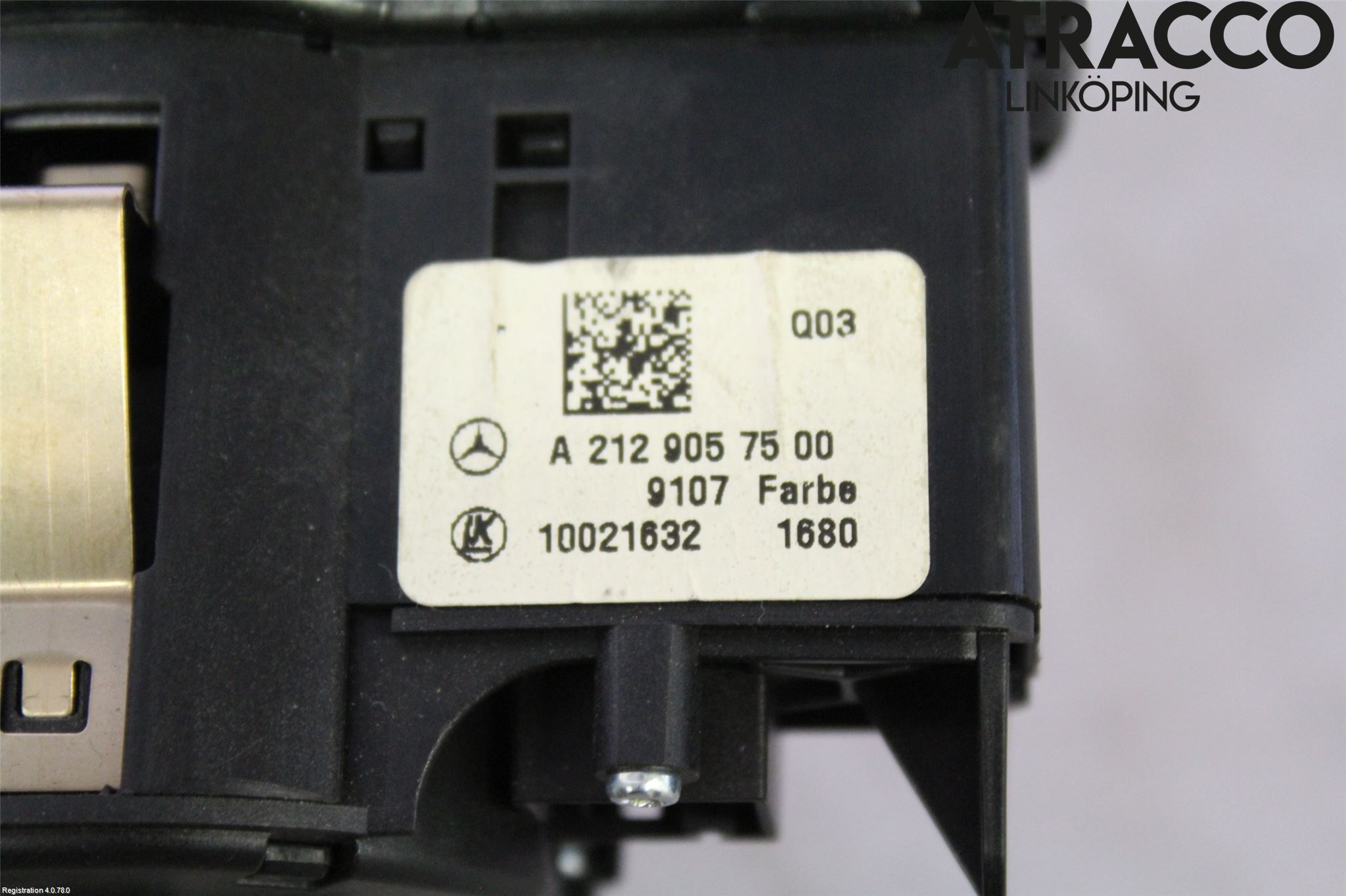 Mercedes-Benz MB E-KLASS (W212) 09-16 Bryter Hovedlys