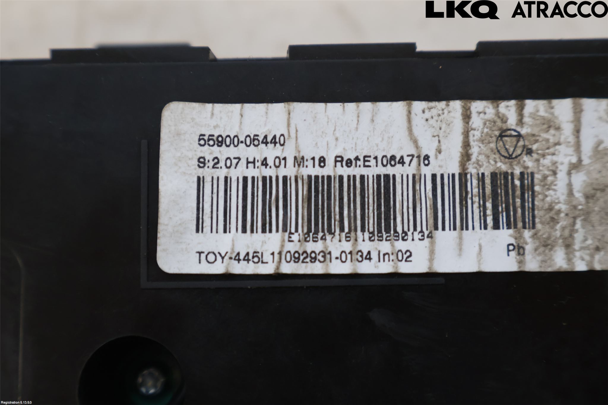 Toyota AVENSIS 09-15 Varme Ac Betjening-Display