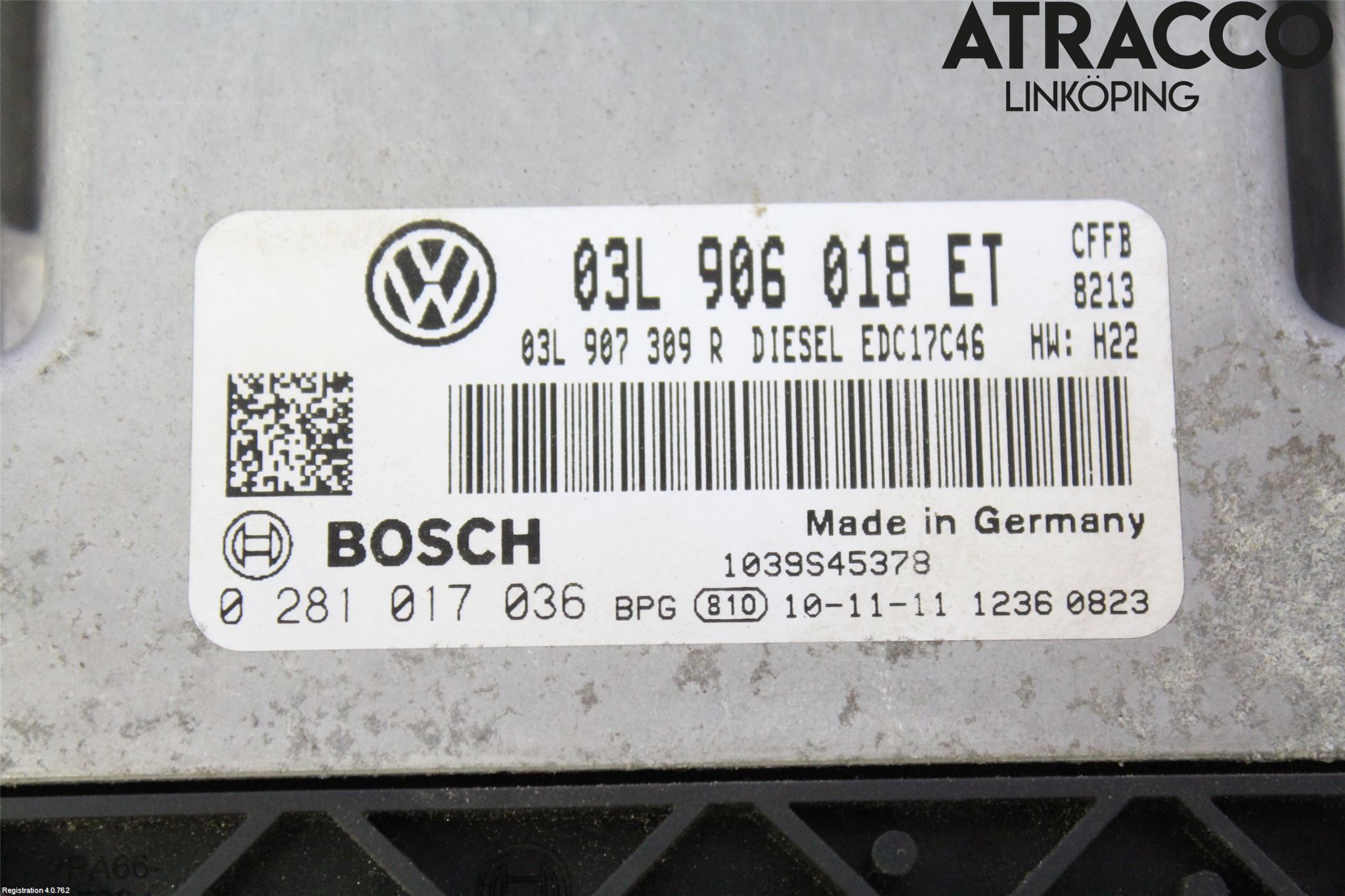 Volkswagen VW TIGUAN 07-16 Styreenhet Dieselpumpe