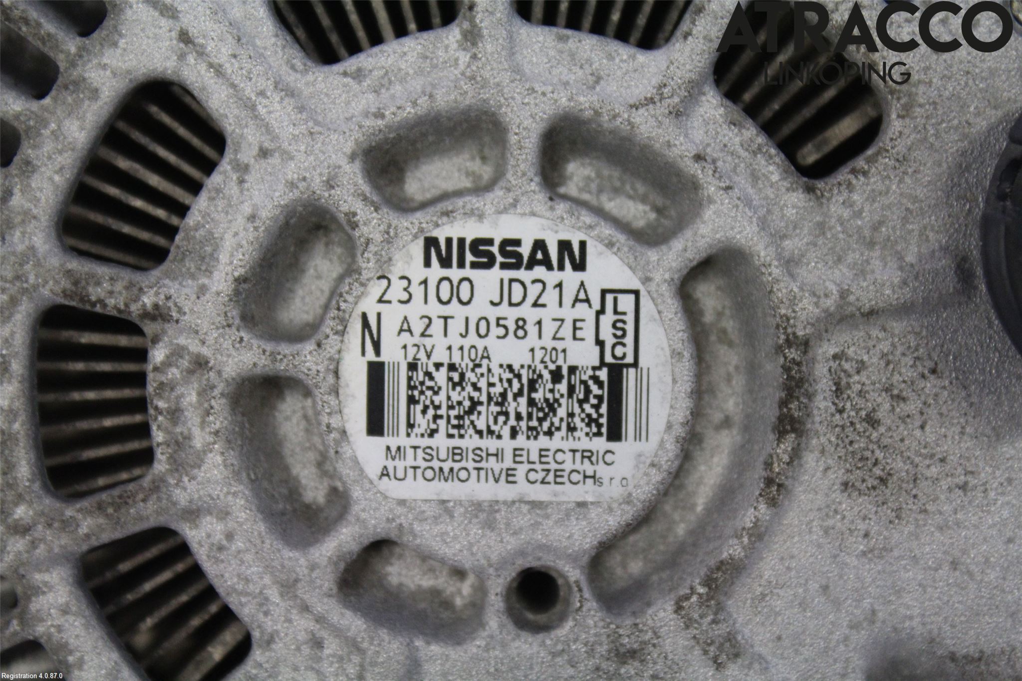 Nissan QASHQAI 10-14 Dynamo