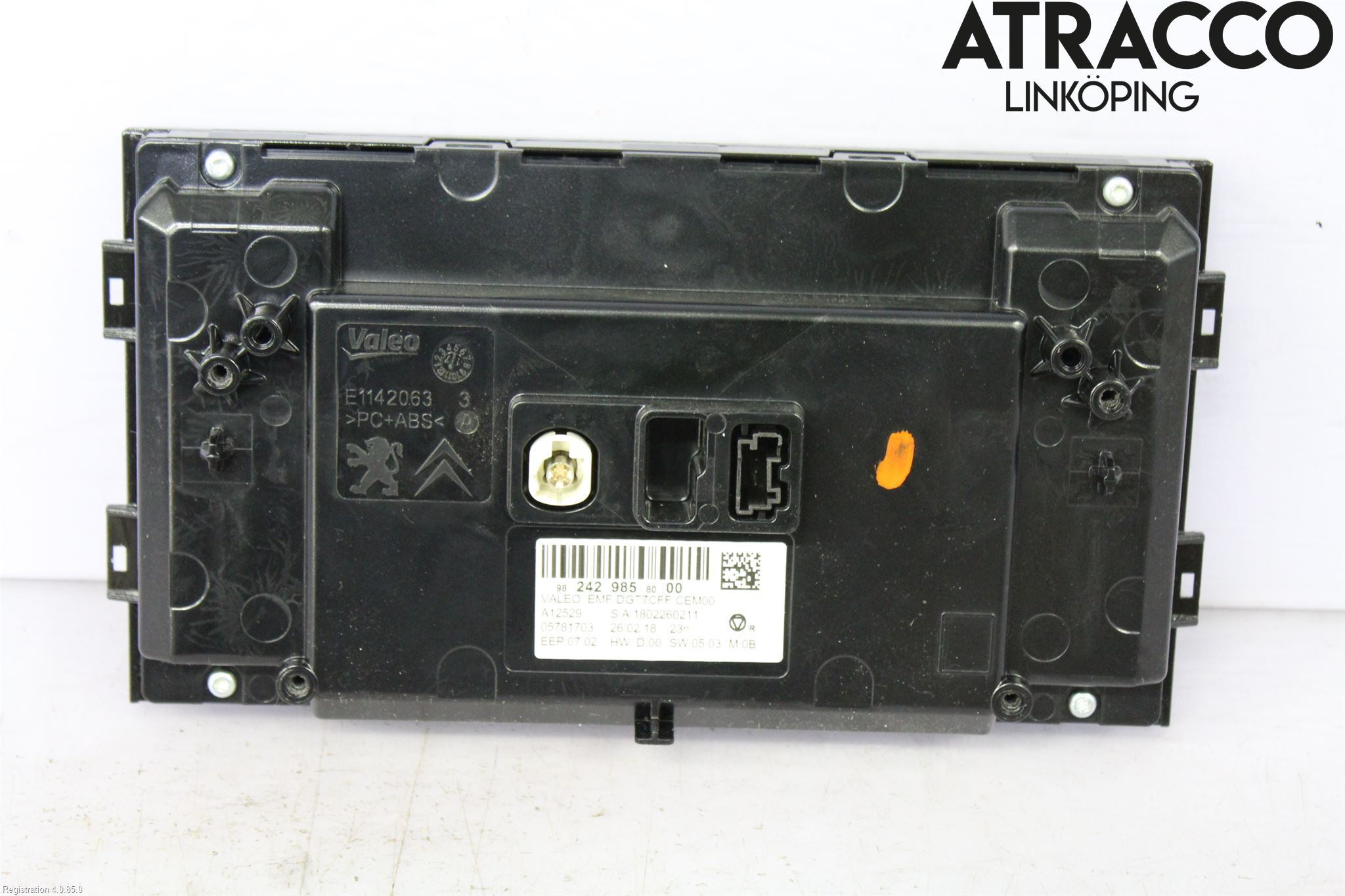 Peugeot 308 14-21 Multifunktionsdisplay