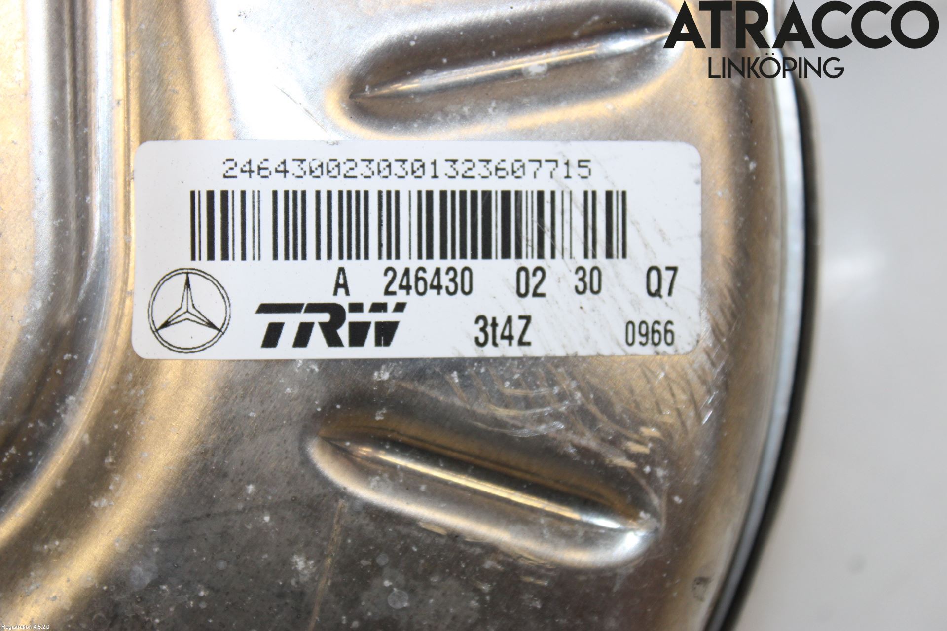 Mercedes-Benz MB A-KLASS (W176) 13-18 Bremseservo