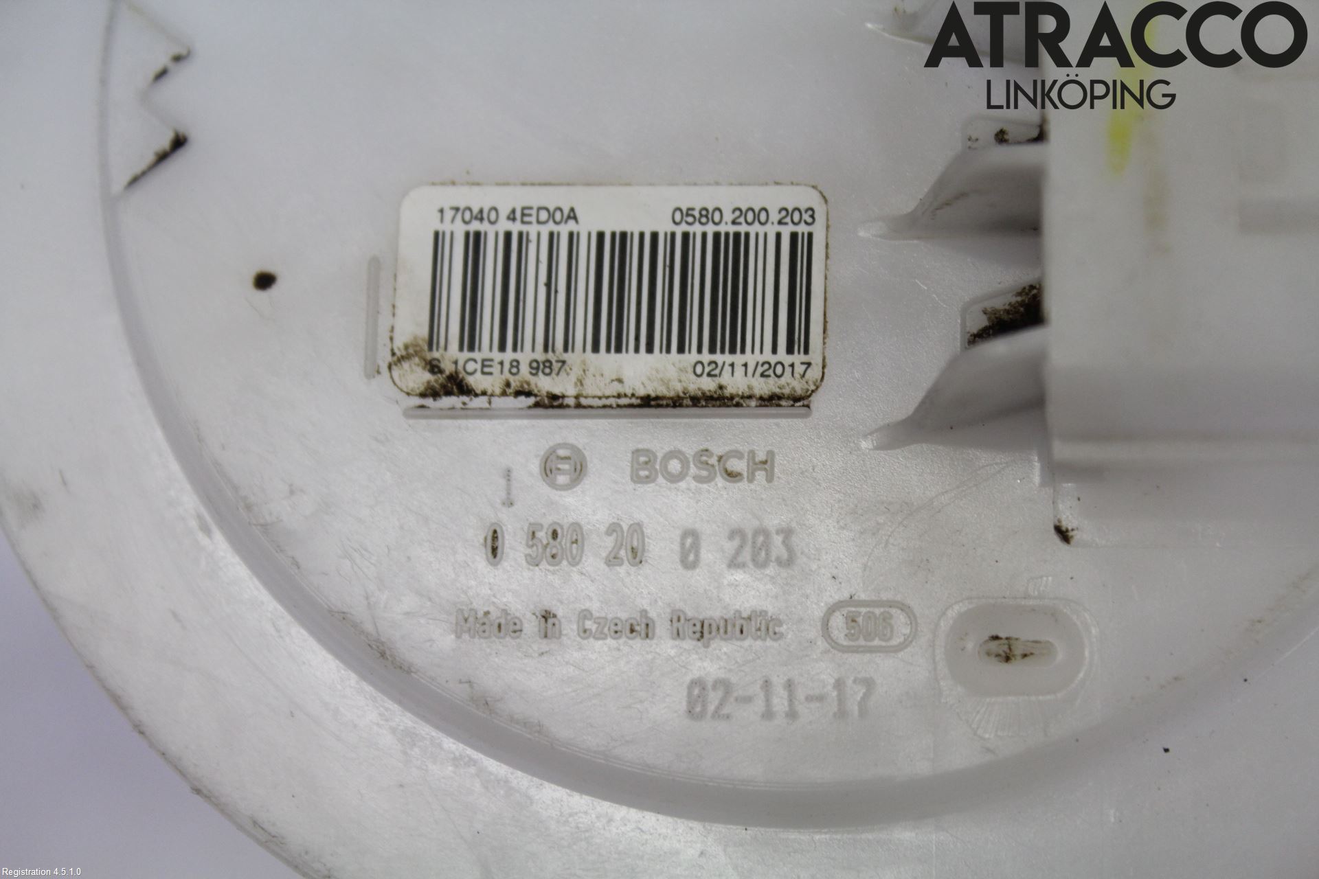 Nissan QASHQAI 17-21 Drivstoffpumpe Fødepumpe El