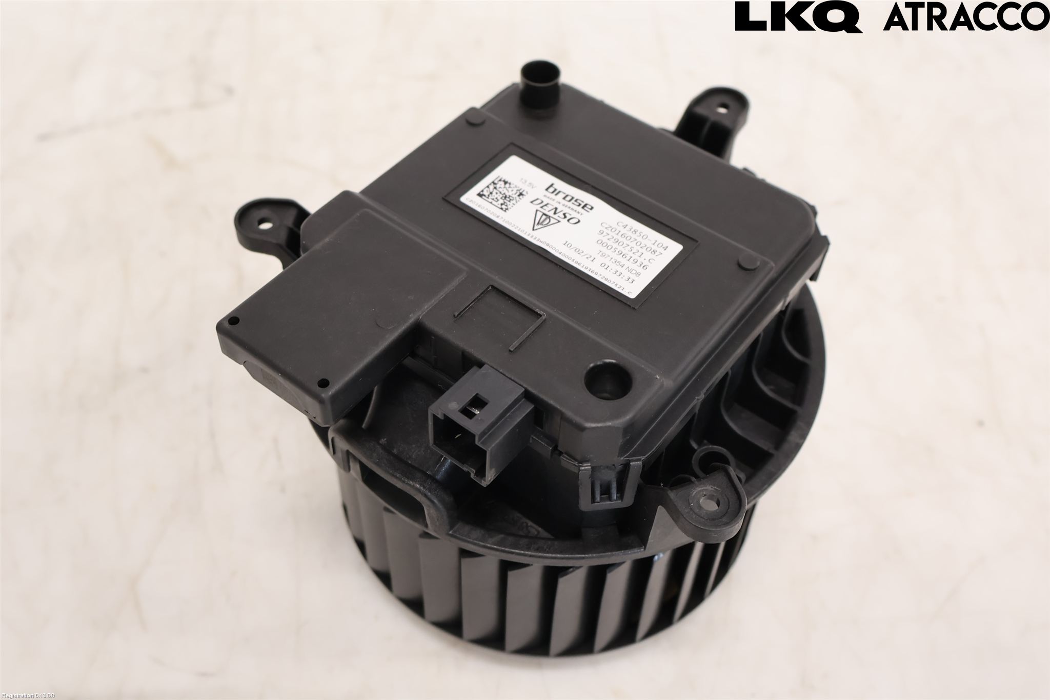 Porsche TAYCAN 20- Varmeapparat Viftemotor