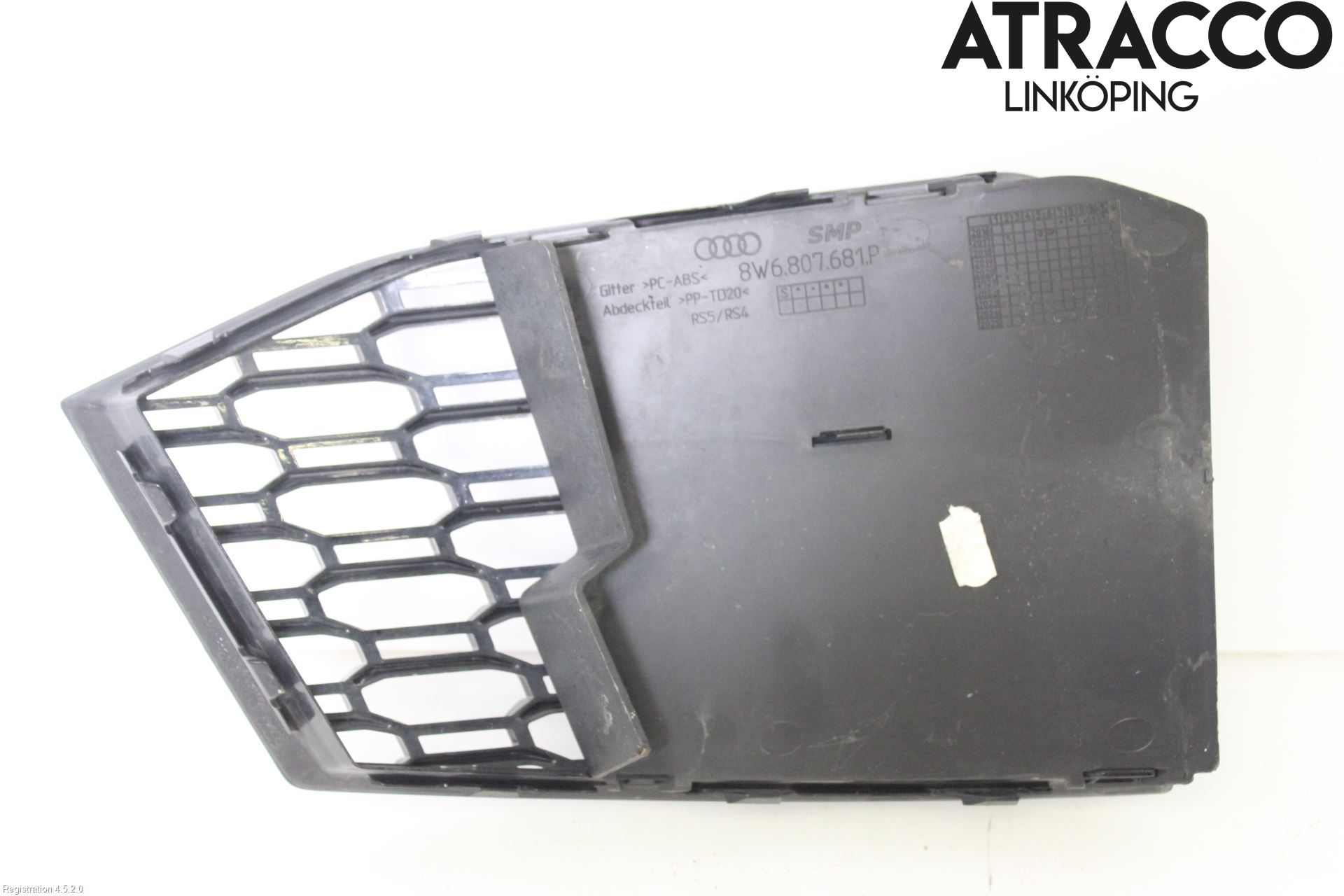 Audi A4/S4 B9 16-19 Grilldel Venstre