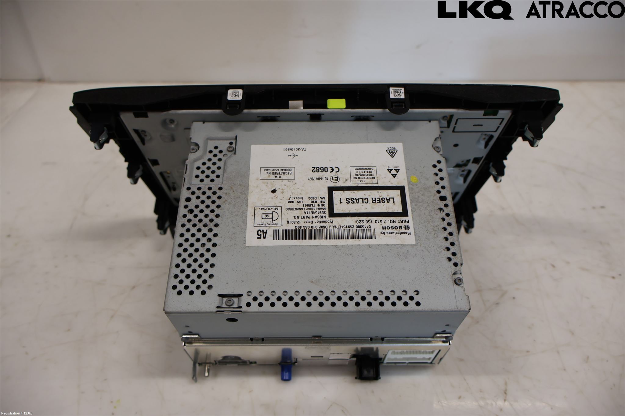 Nissan QASHQAI 14-17 Stereo Radio Med Cd