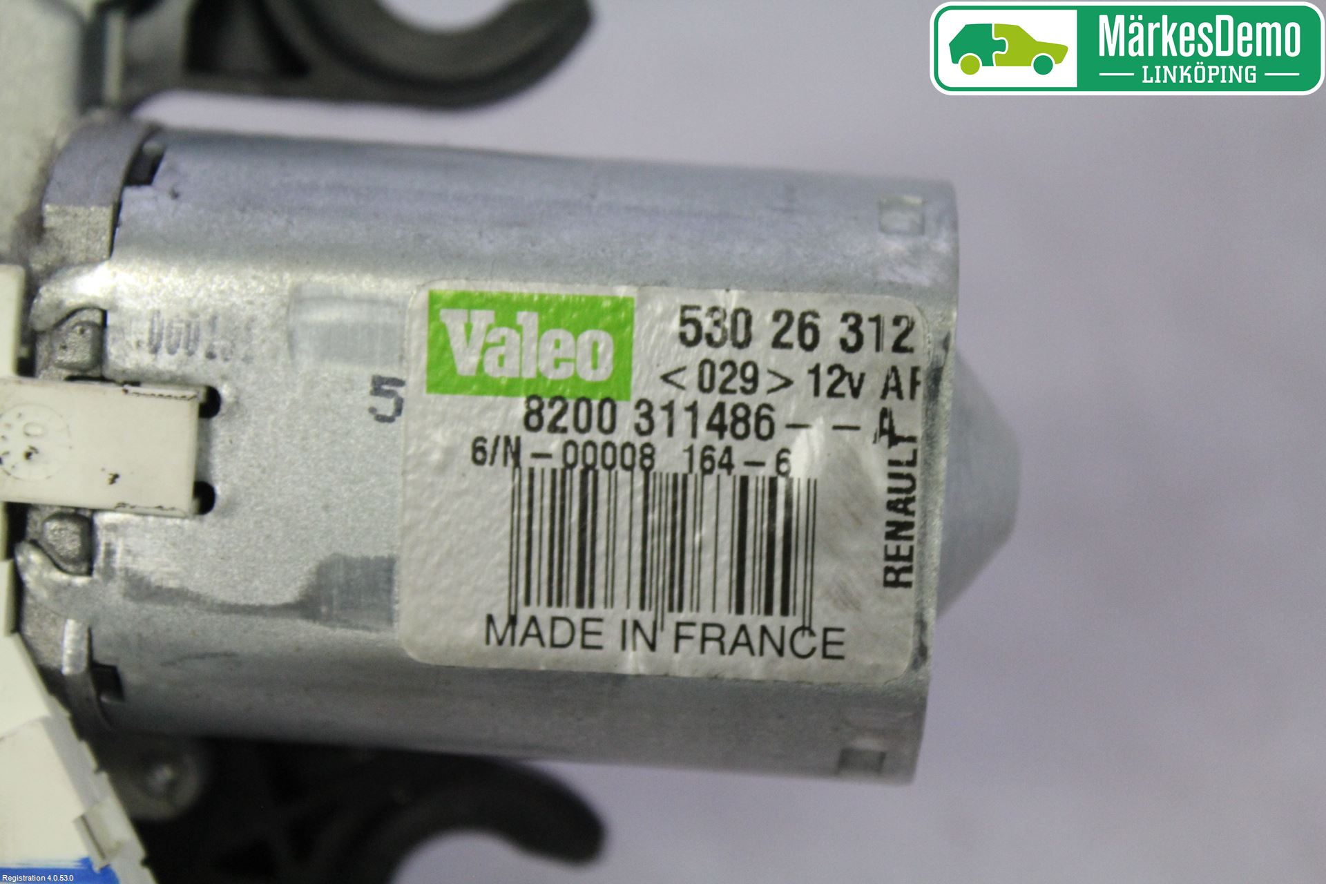 Renault CLIO III  06-09 Viskermotor Bakluke