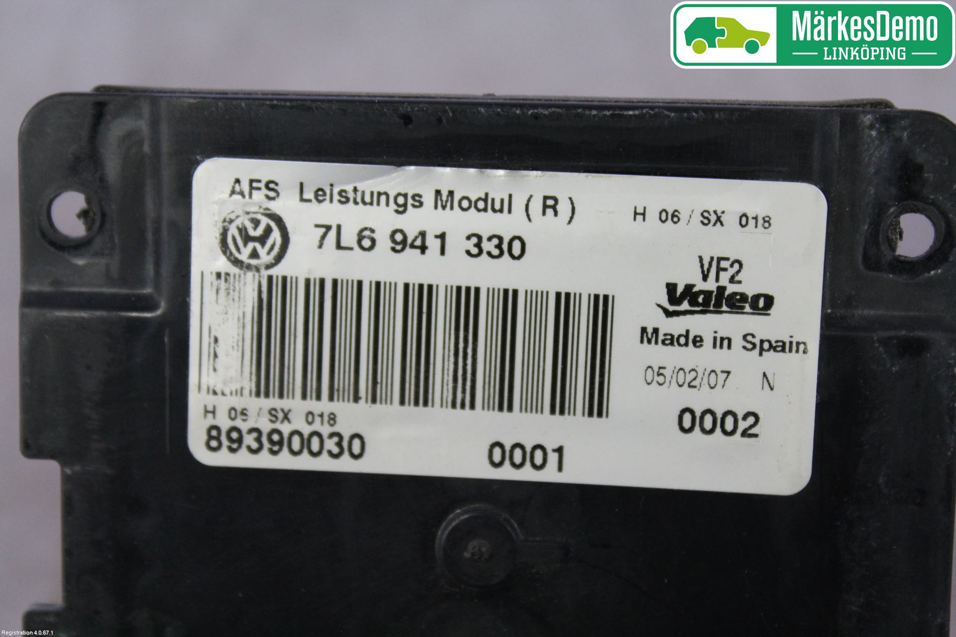 Volkswagen VW PASSAT 05-11 Styreenhet Xenon