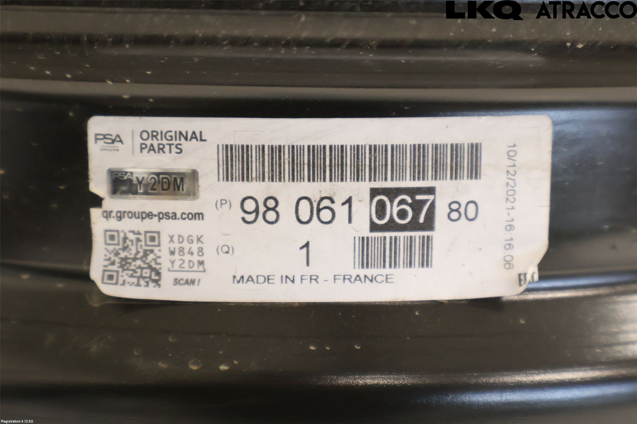 Opel VIVARO 20- Felg Stål Sett 4Stk